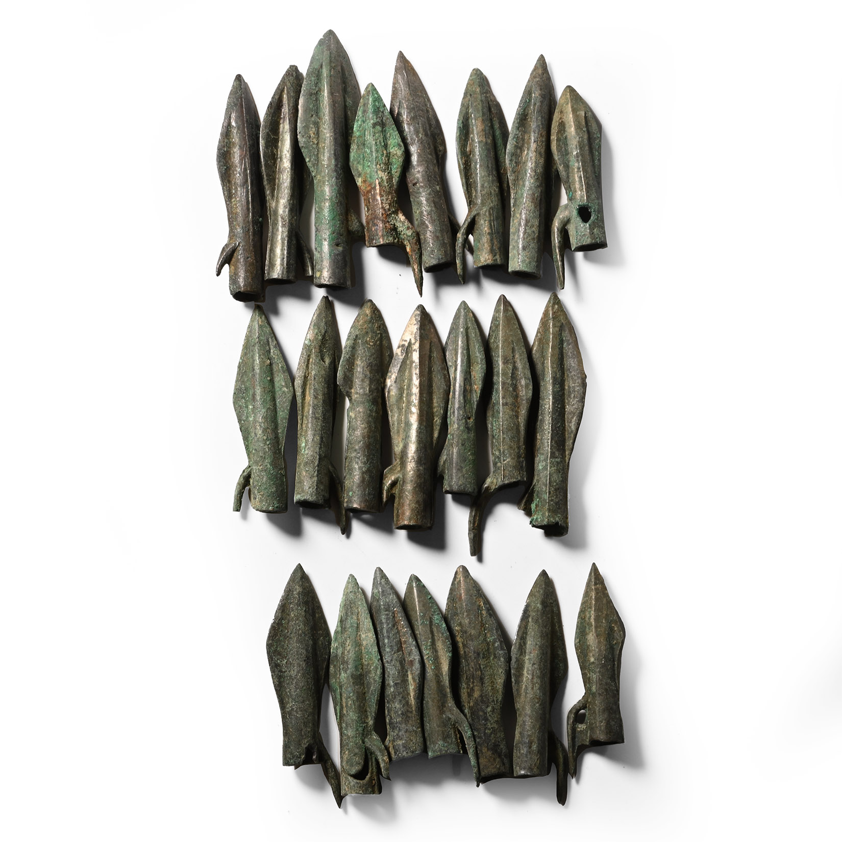 Scythian Bronze Arrowhead Collection