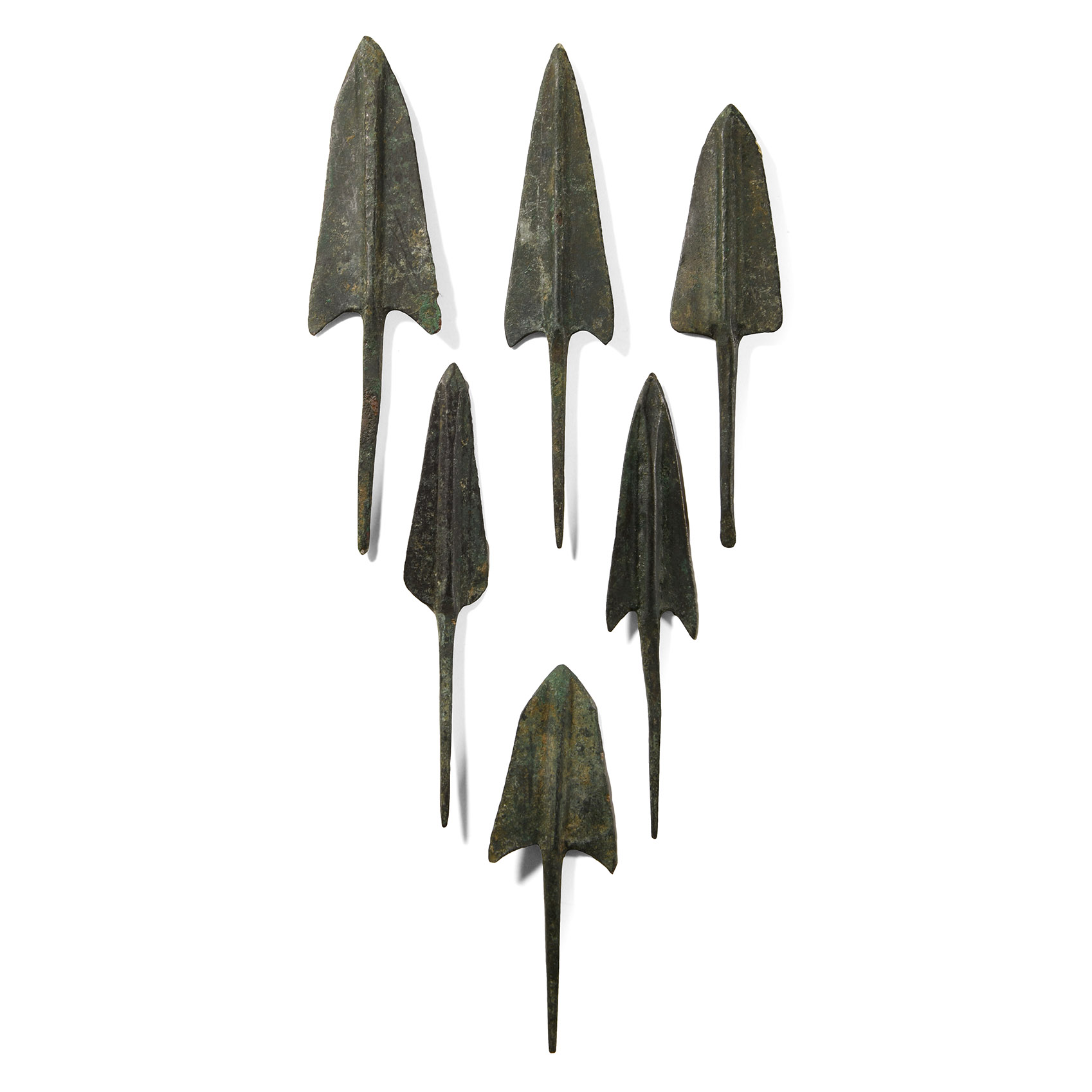 Luristan Bronze Arrowhead Collection