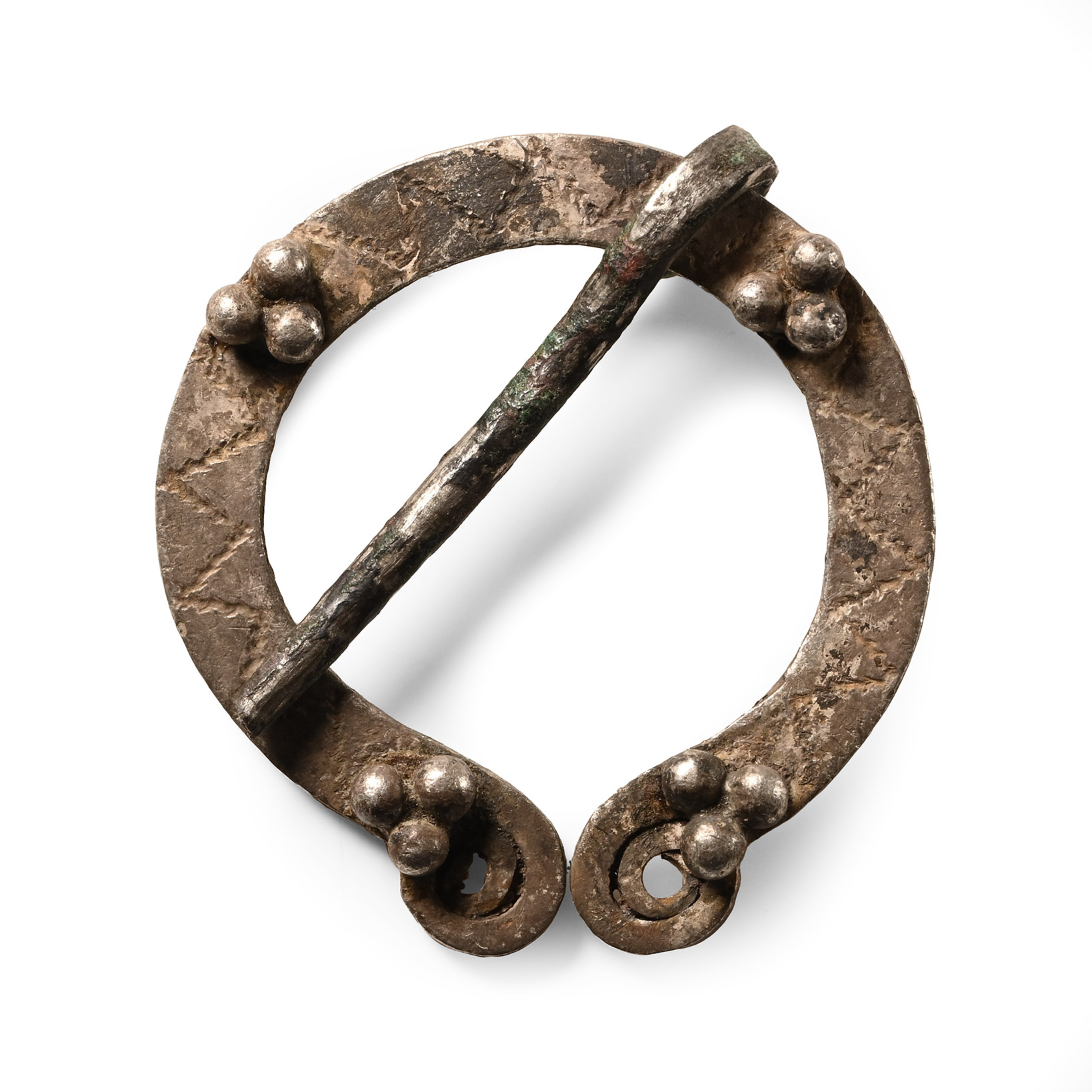Viking Period Silver Penannular Brooch
