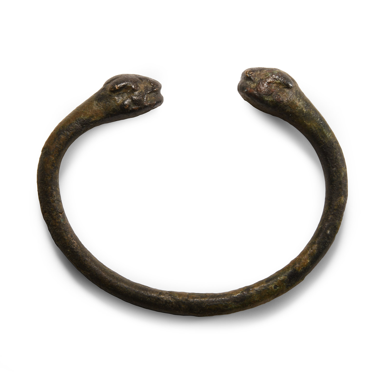 Urartu Bronze Bracelet with Beast Heads