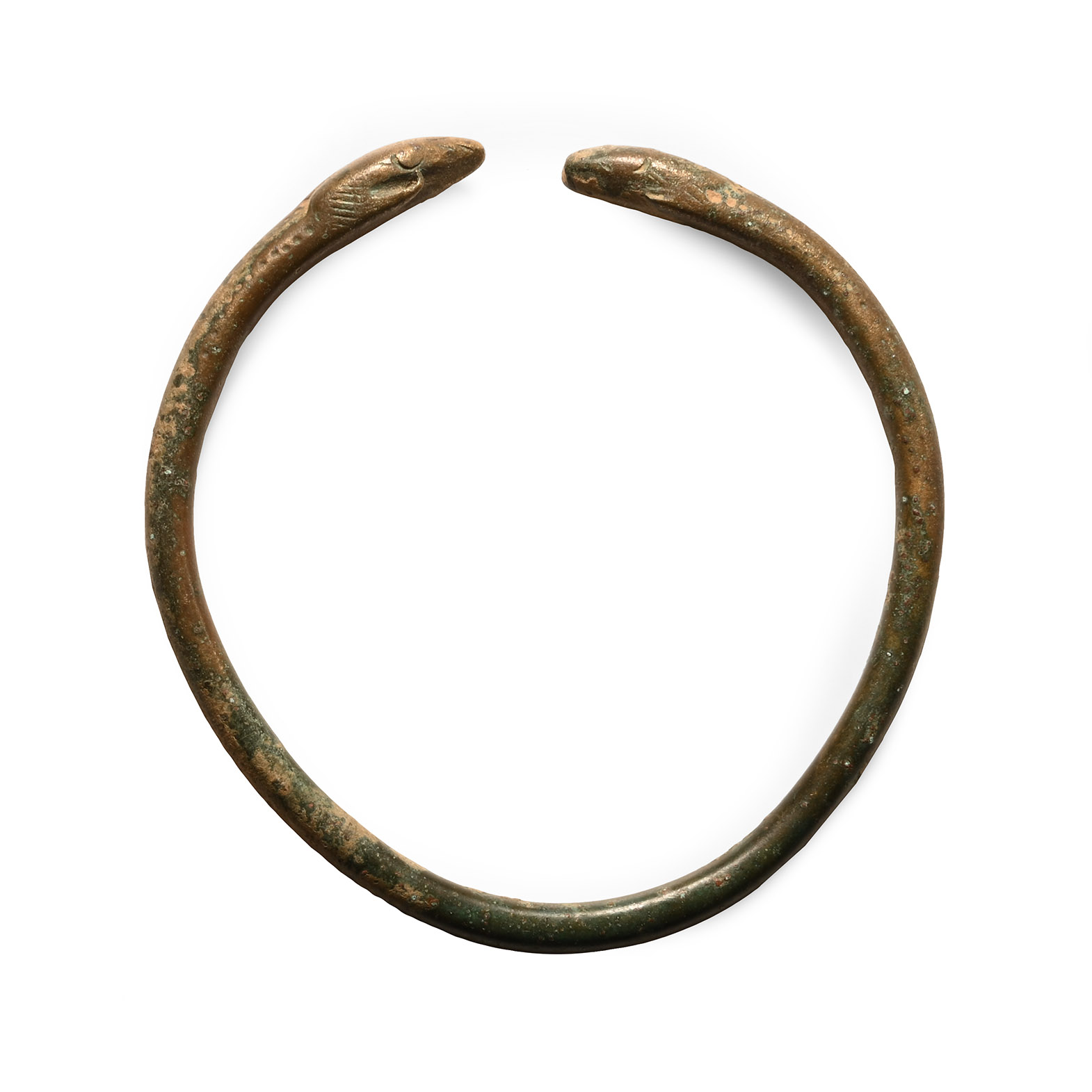 Western Asiatic Bronze Zoomorphic Bracelet