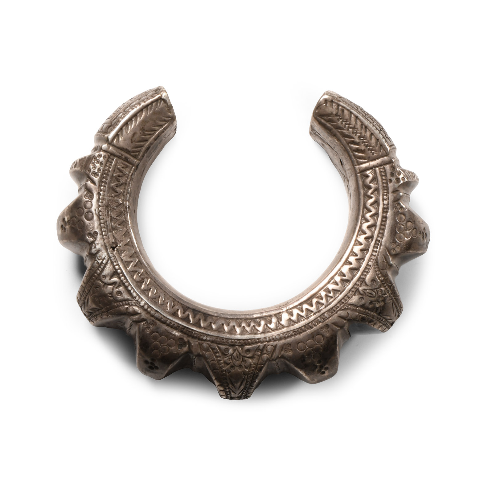 Silver Decorated Bracelet