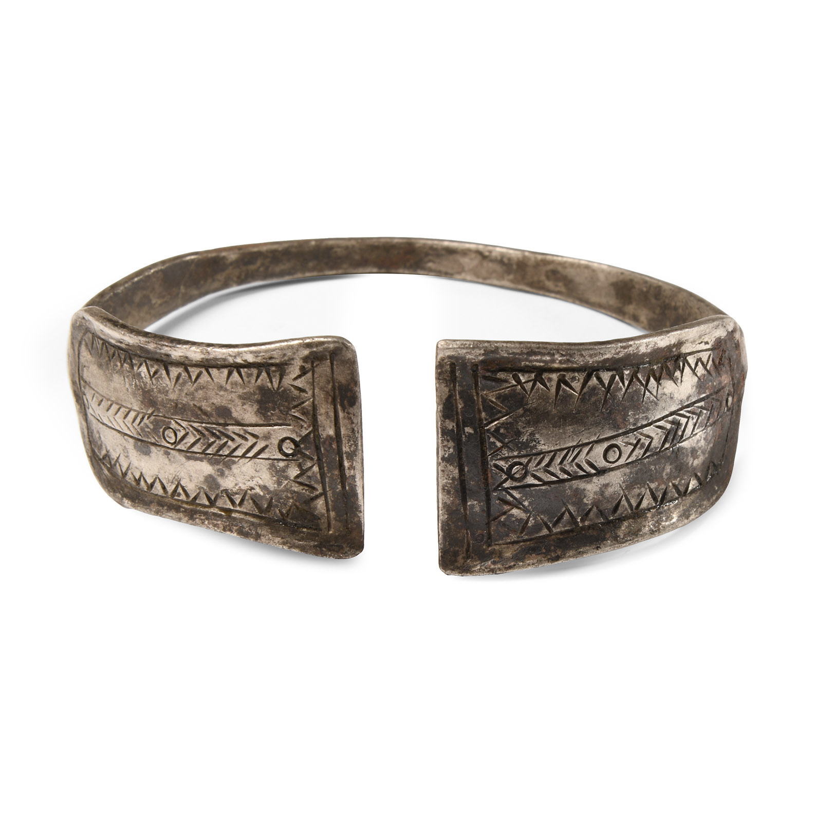 Viking Period Silver Decorated Bracelet