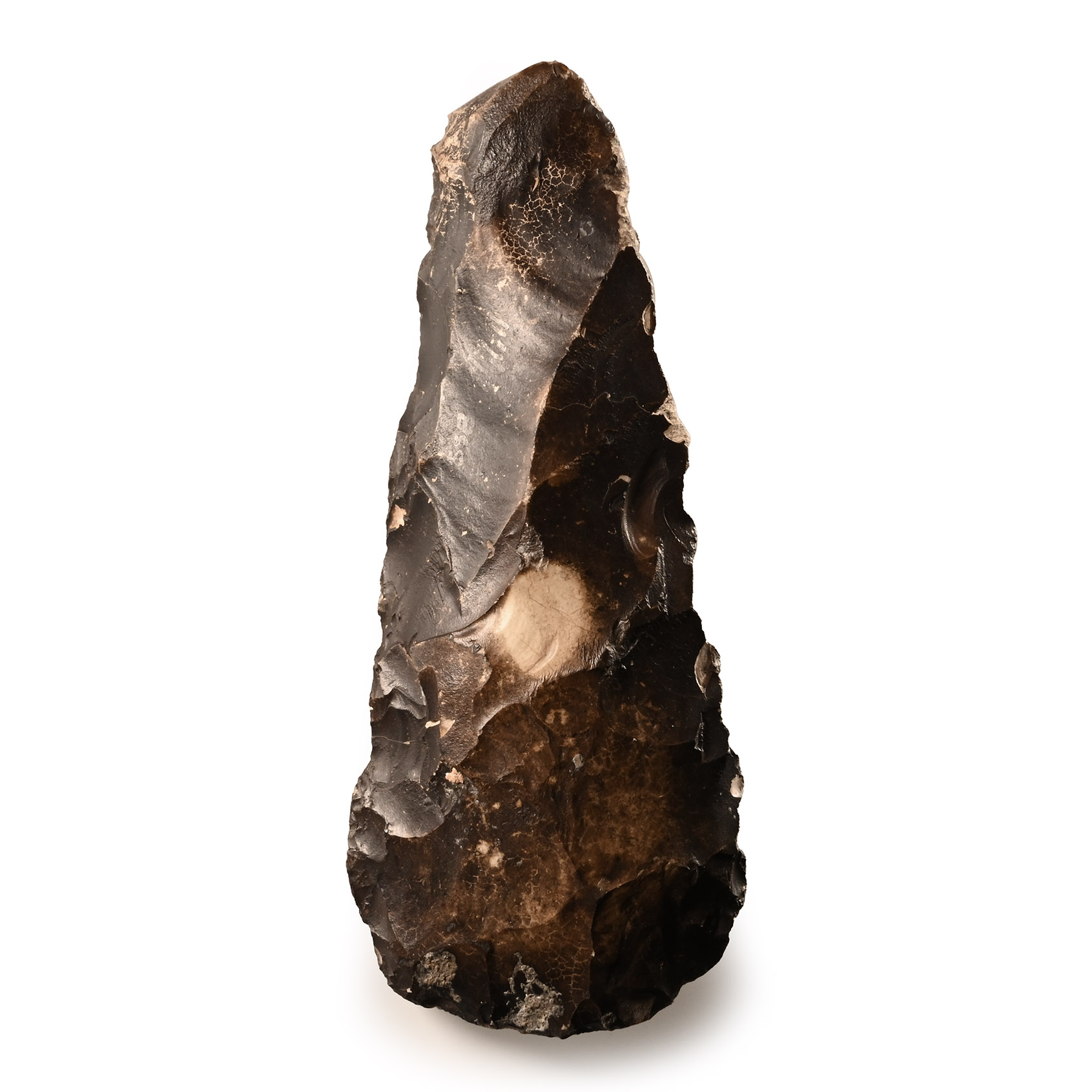 Stone Age 'Cissbury Vineyard' Flaked Flint Axehead