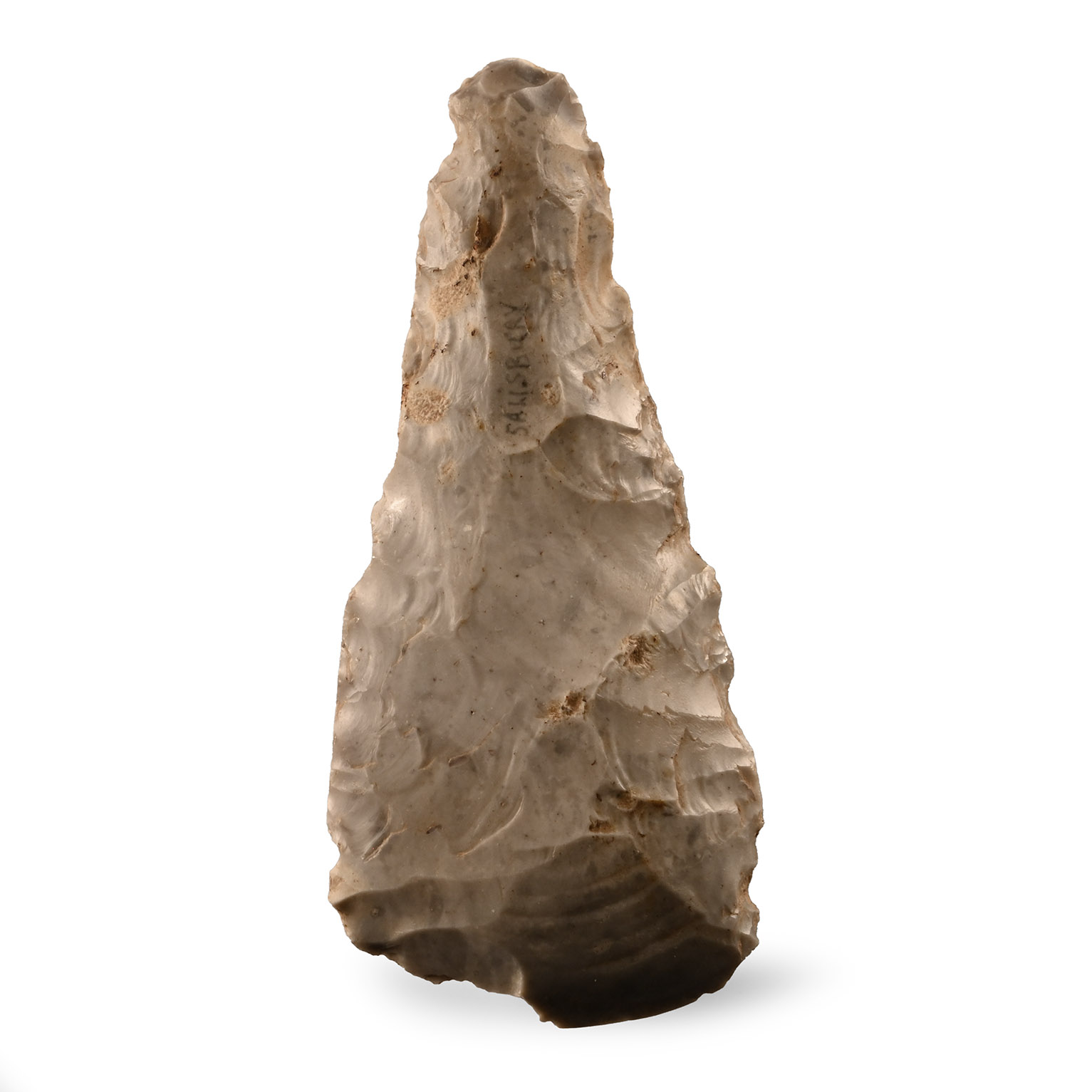 Stone Age 'Salisbury' Grey Flint Axehead