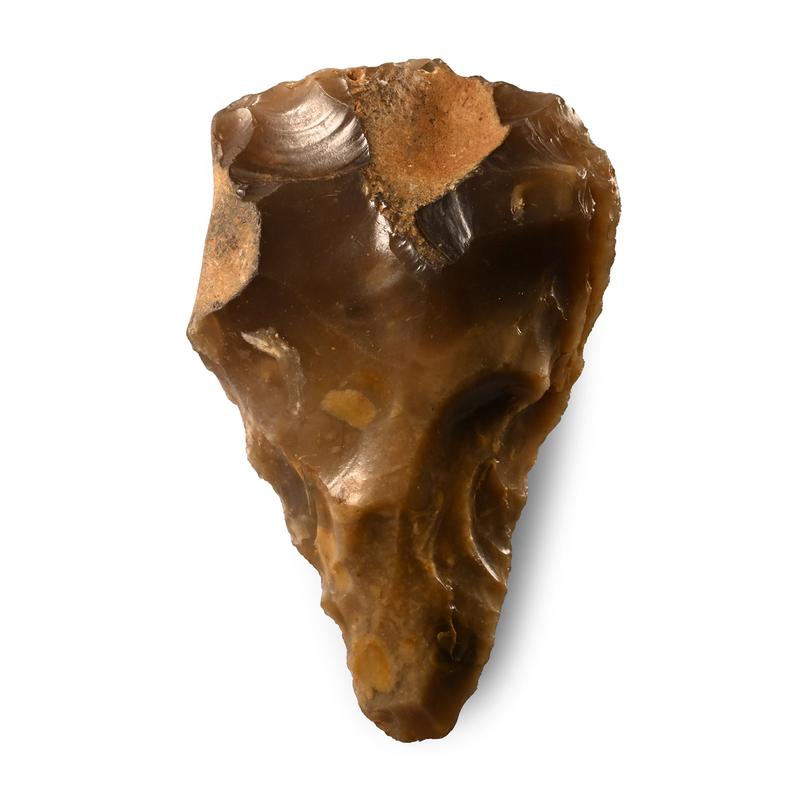 Stone Age 'Swanscombe' Classic Pointed Flint Handaxe