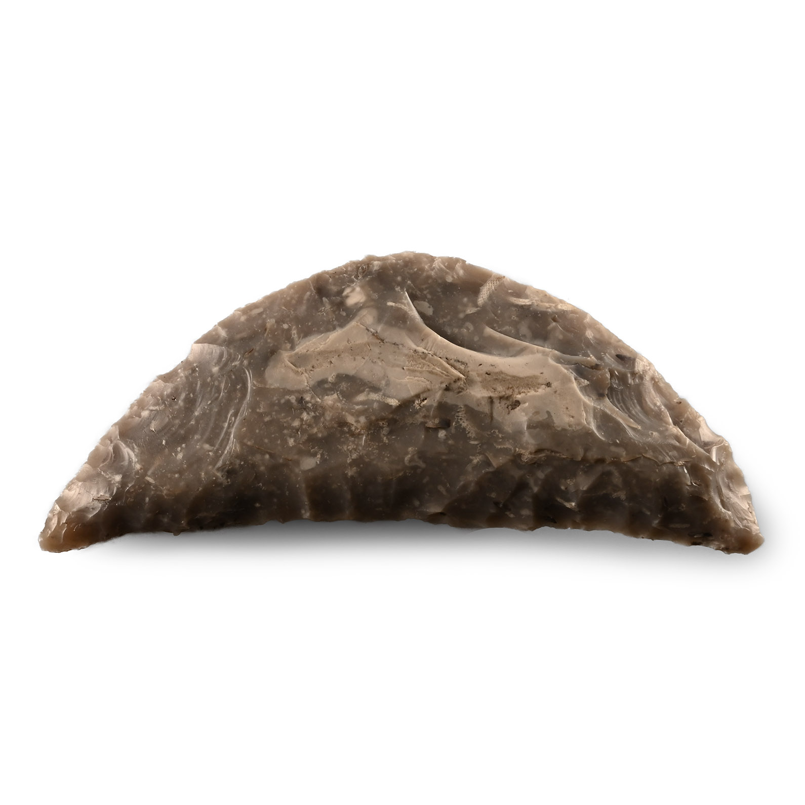Stone Age Danish Grey Flint Sickle Knife