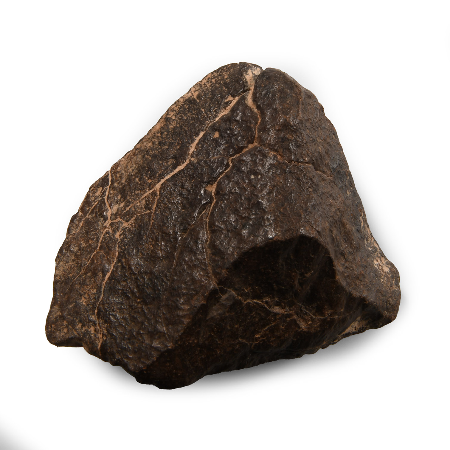 Natural History - Al Mahbas Fall Chondrite Meteorite