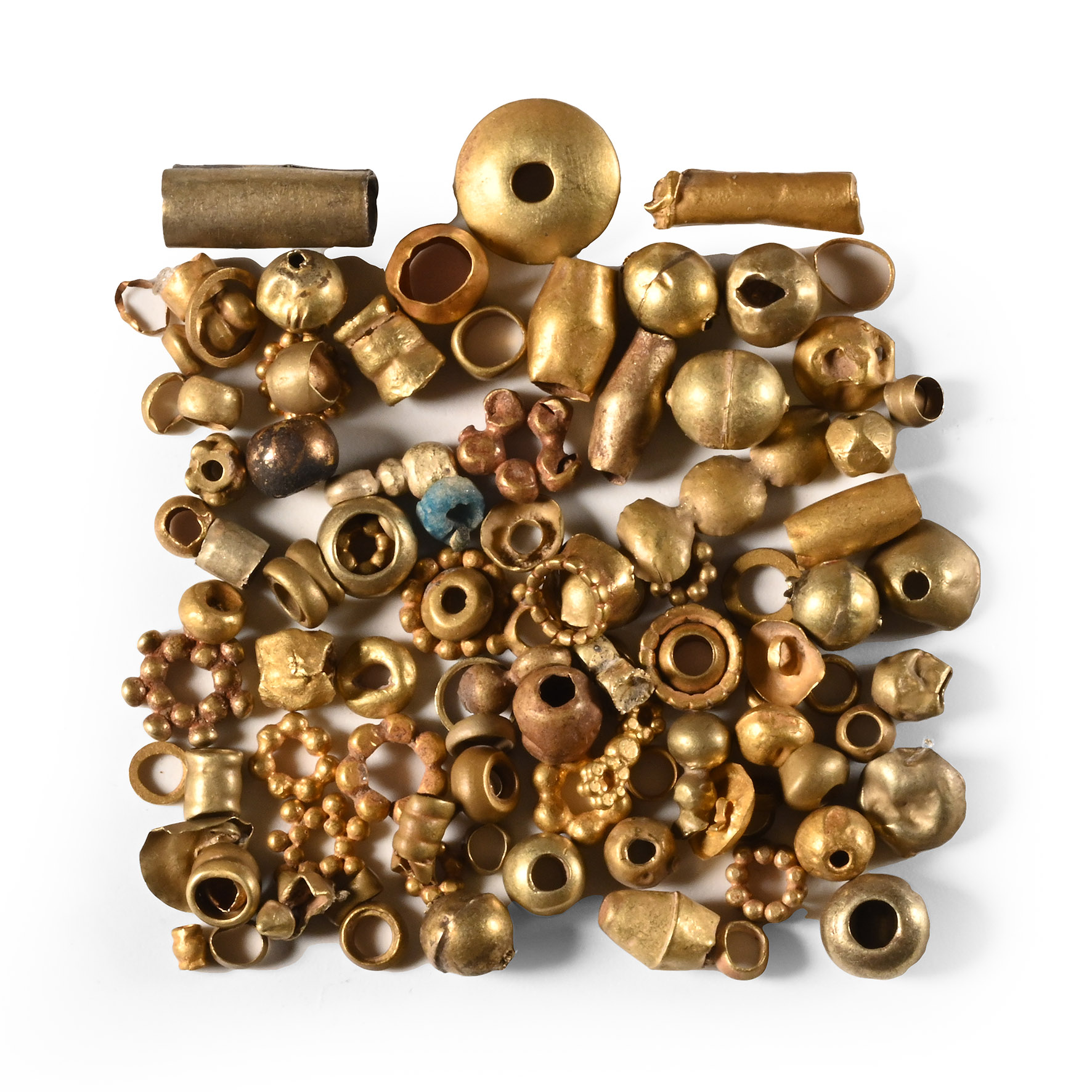Western Asiatic Mixed Gold Bead Group