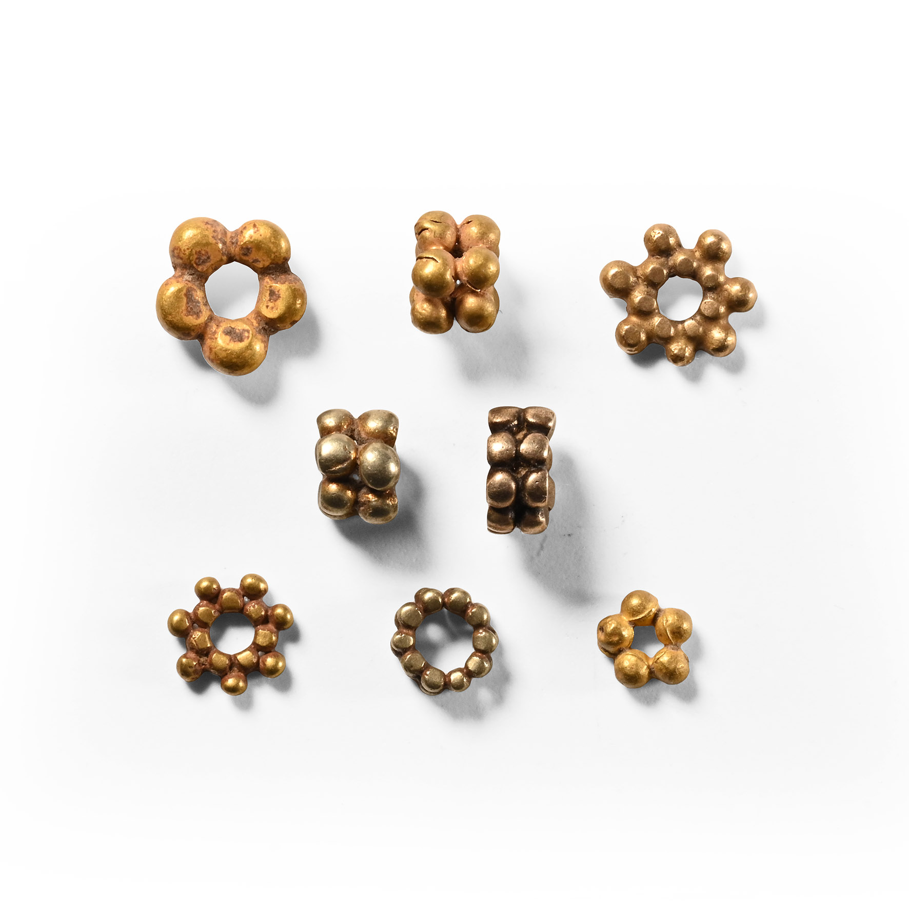 Western Asiatic Granulated Gold Bead Group