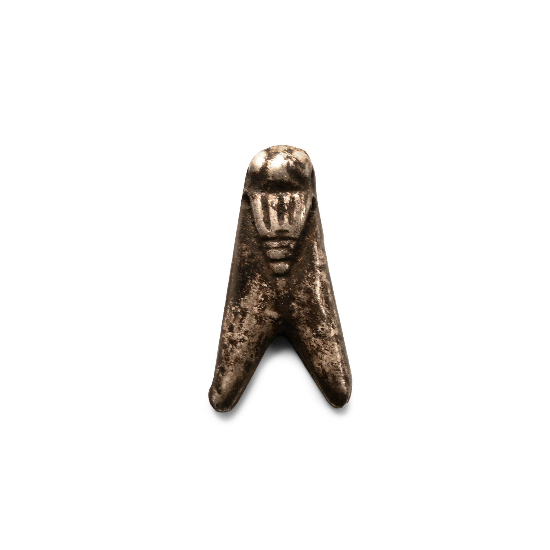 Egyptian Silver Fly Amulet