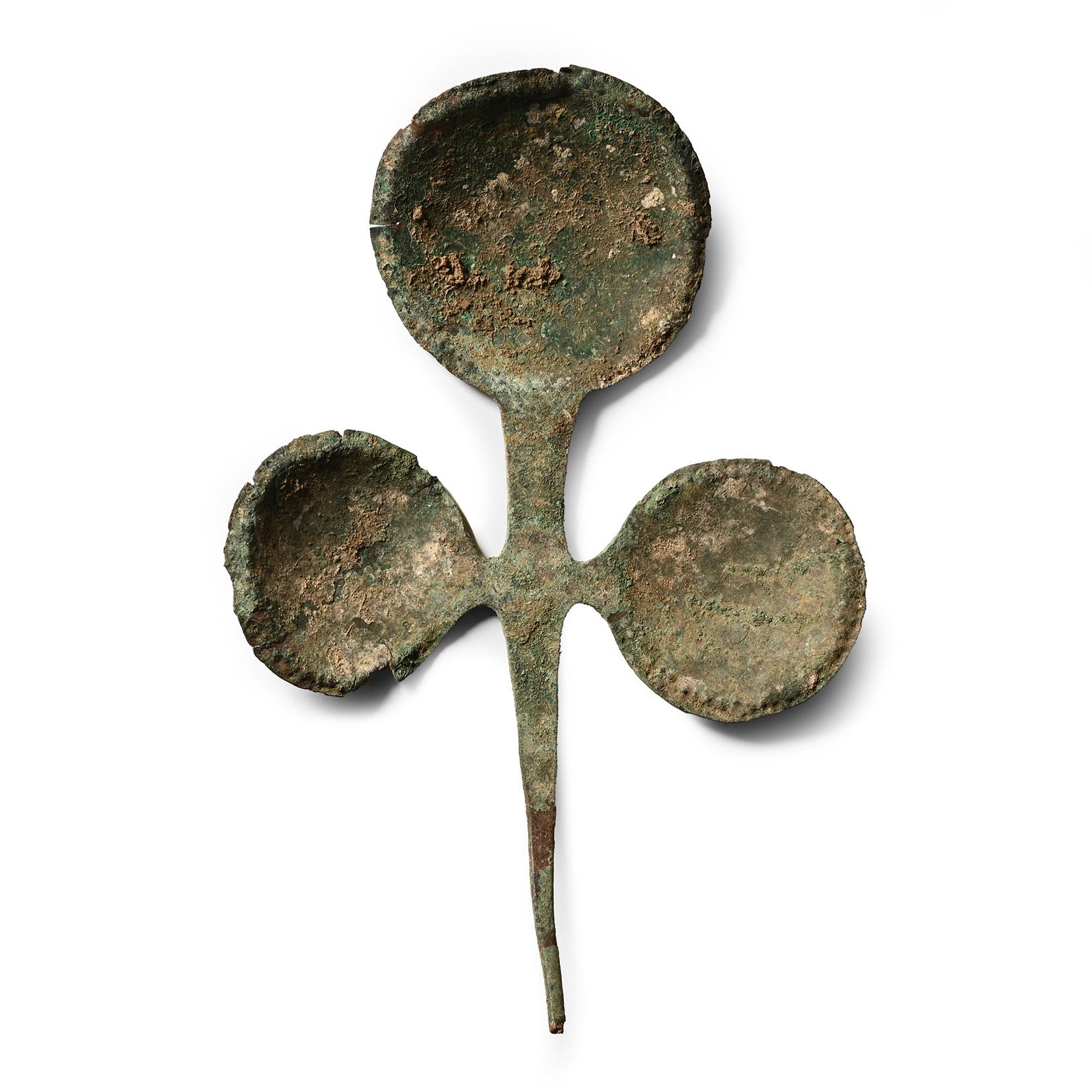 Luristan Bronze Pin with Petals