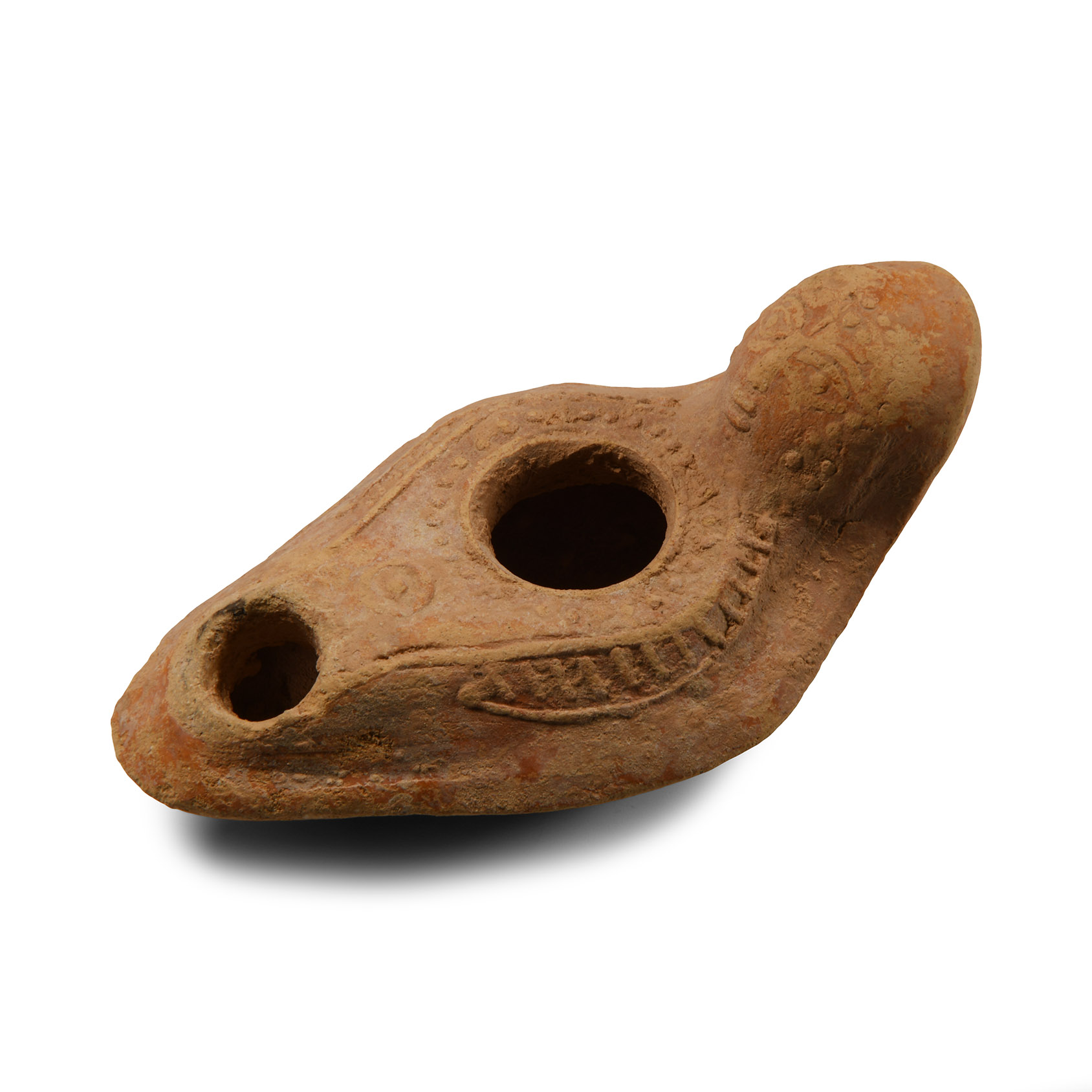 Roman Early Christian Terracotta Oil Lamp