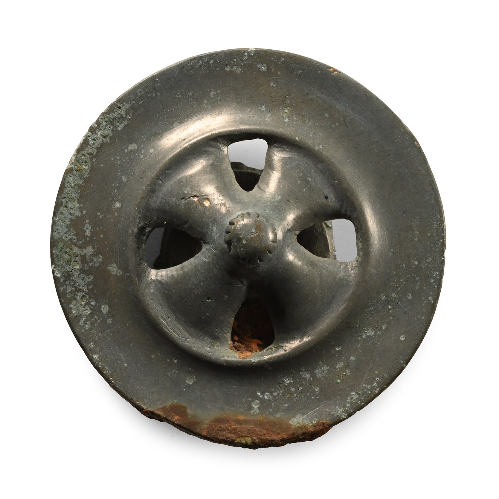 European Bronze Age Tinned Bronze Strap Junction
