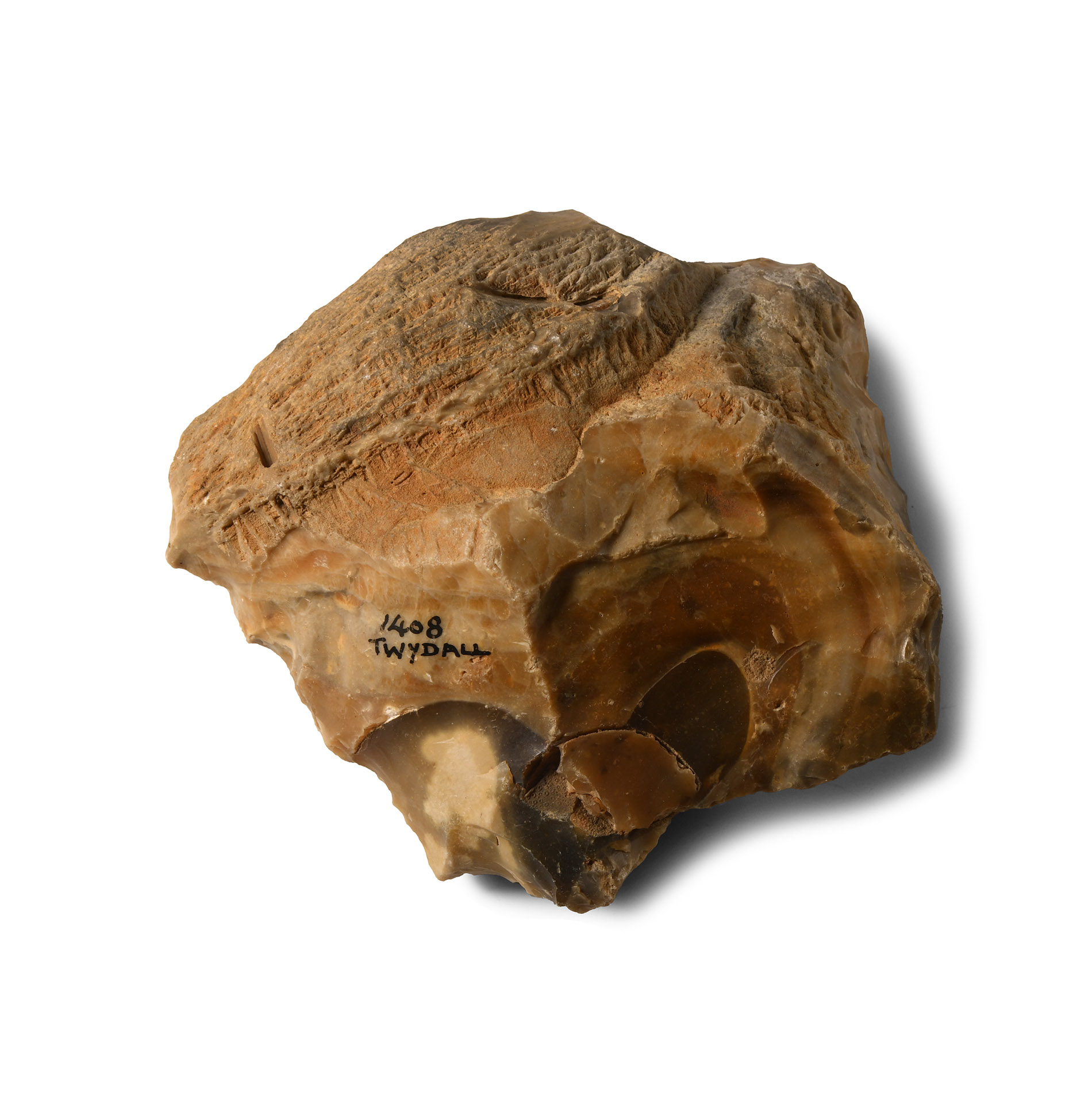 Stone Age Twydall Flint Proto-Handaxe