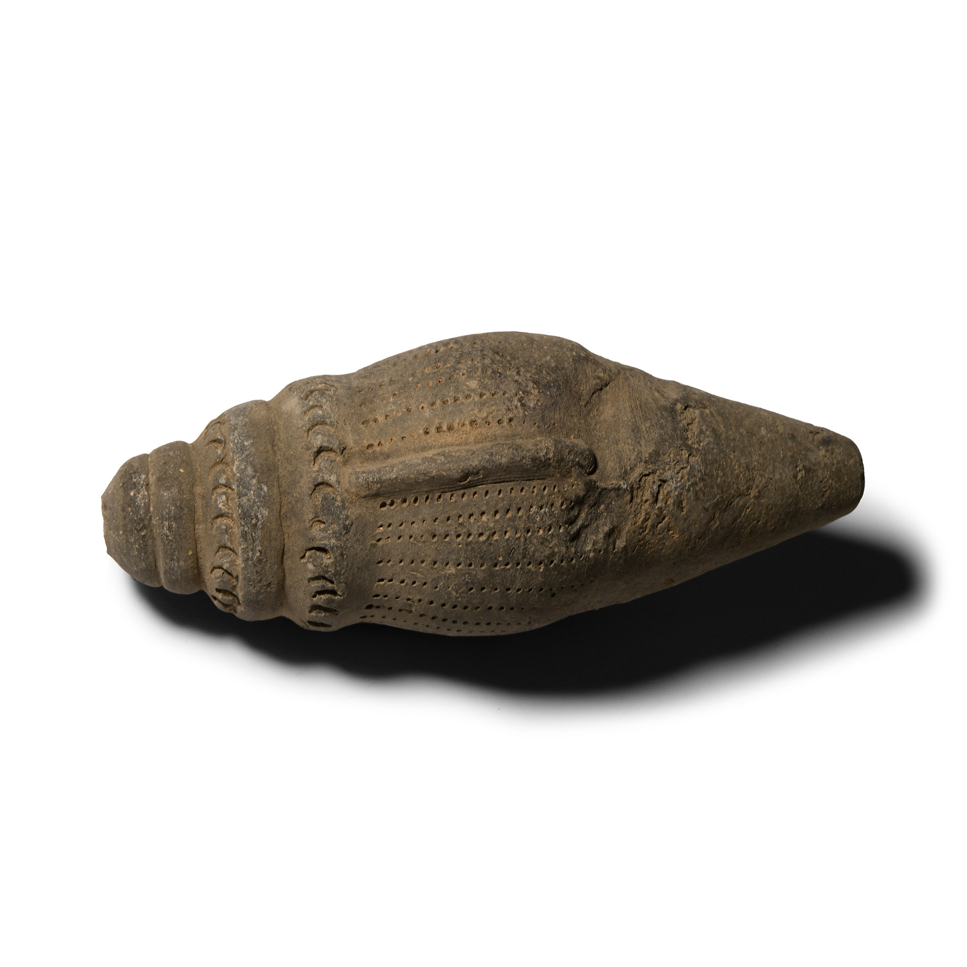 Turco-Mongol 'Greek Fire' Ceramic Fire Bomb or Hand Grenade