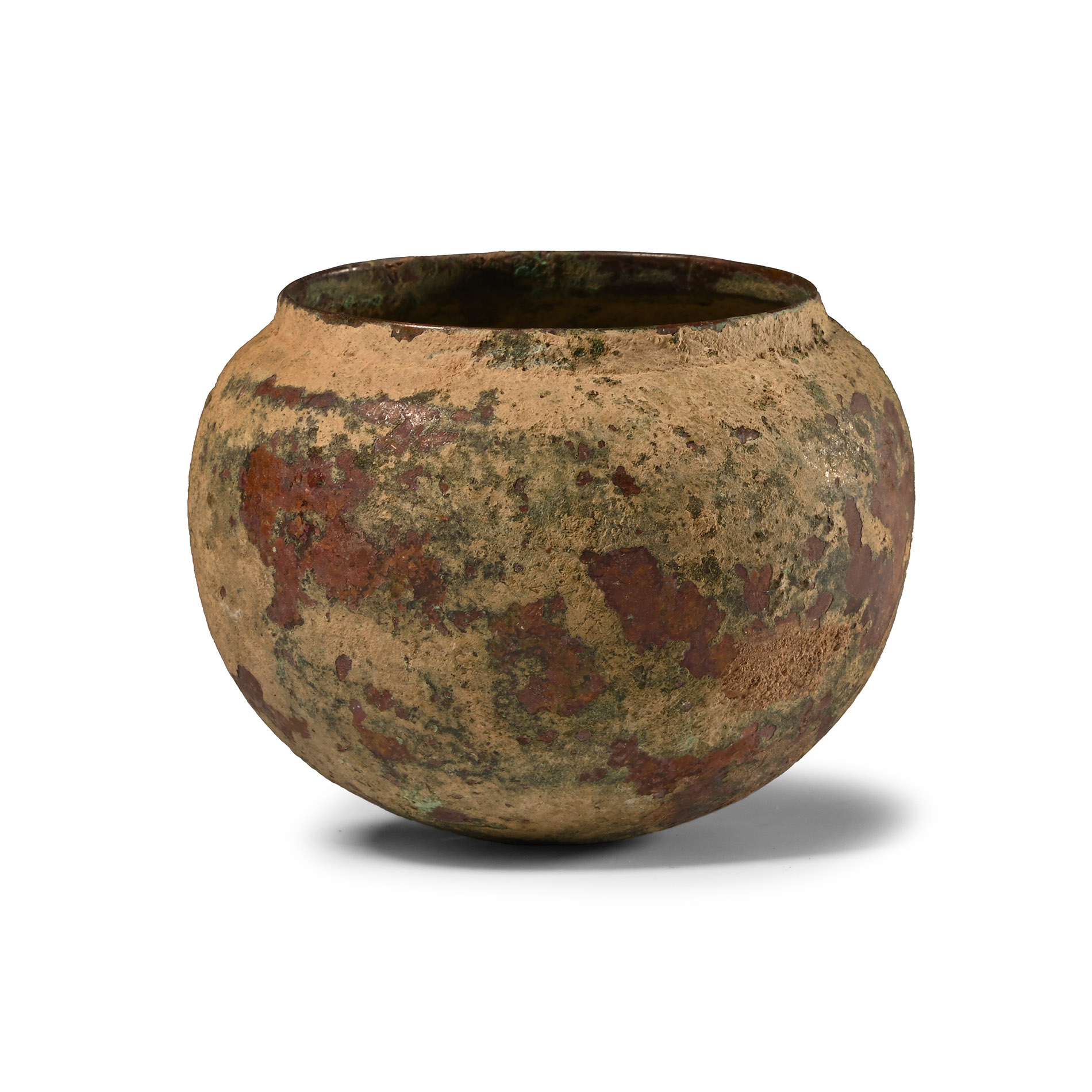 Western Asiatic Bronze Bulbous Bowl