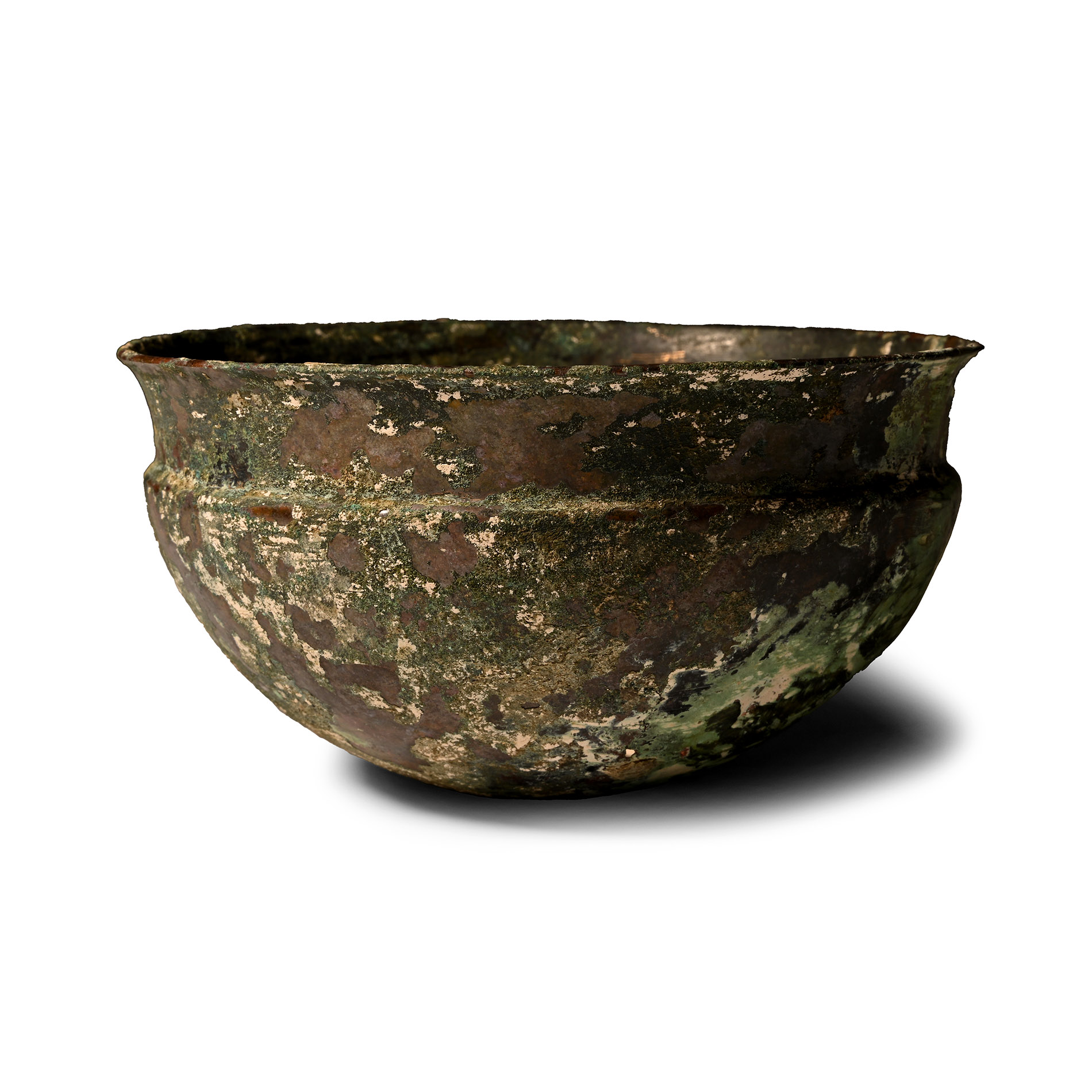 Achaemenid Bronze Flared Phiale Mesomphalos