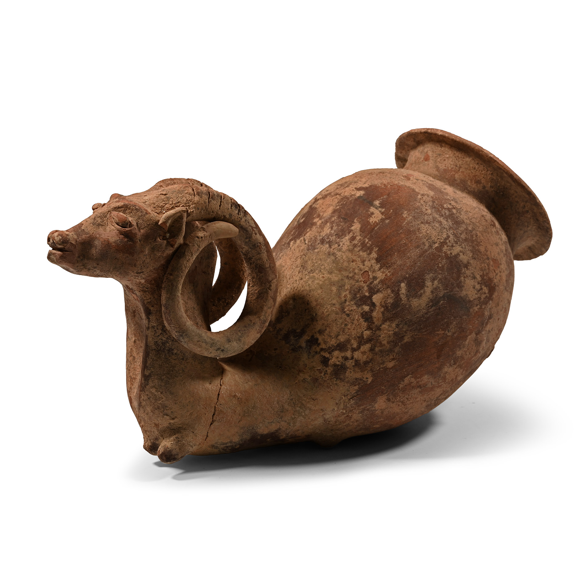 Anatolian Style Terracotta Rhyton