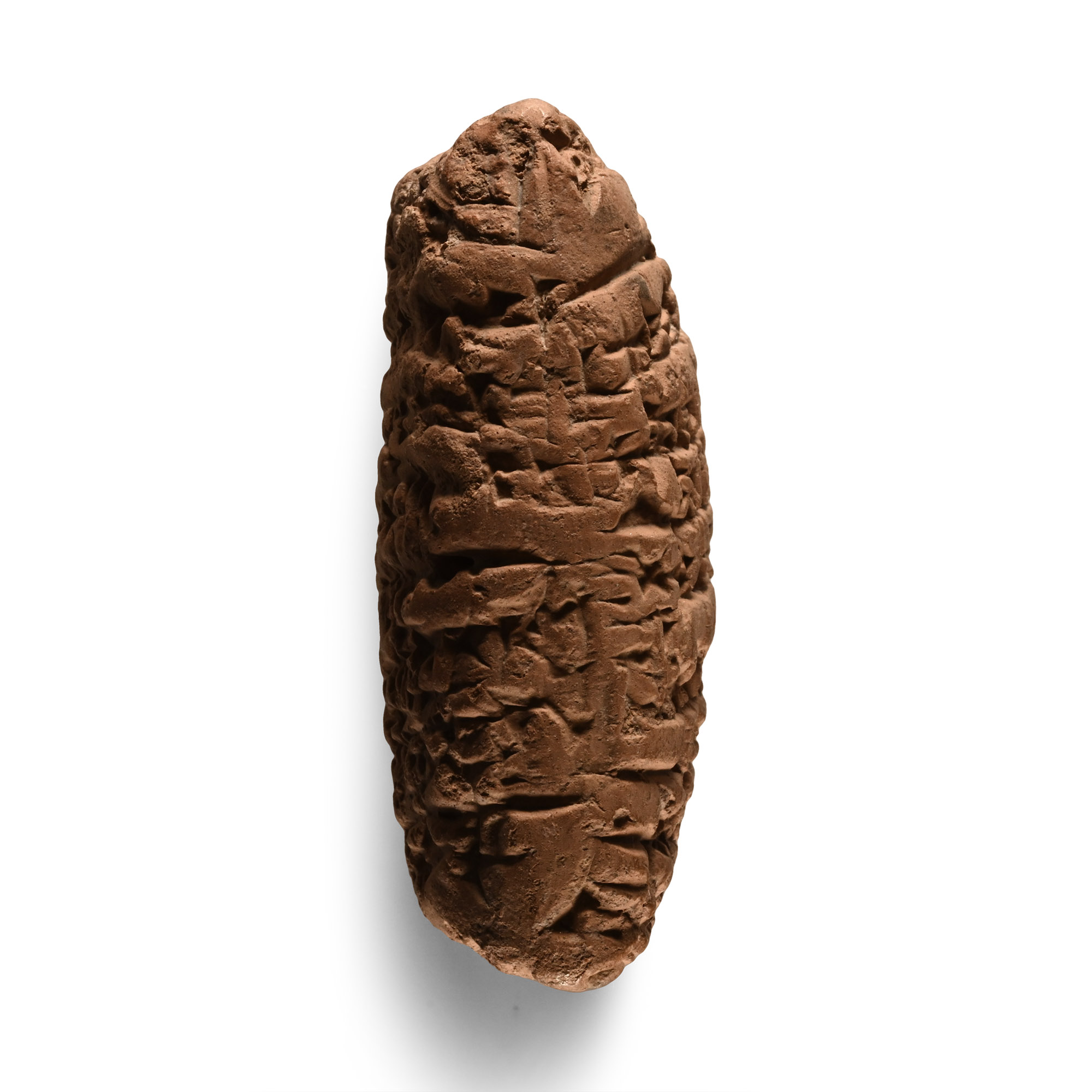 Old Babylonian Cuneiform Tablet from Sumu-el, King of Larsa in Babylonia, to his Officials in Various Towns Ordering them to keep a Strict Watch