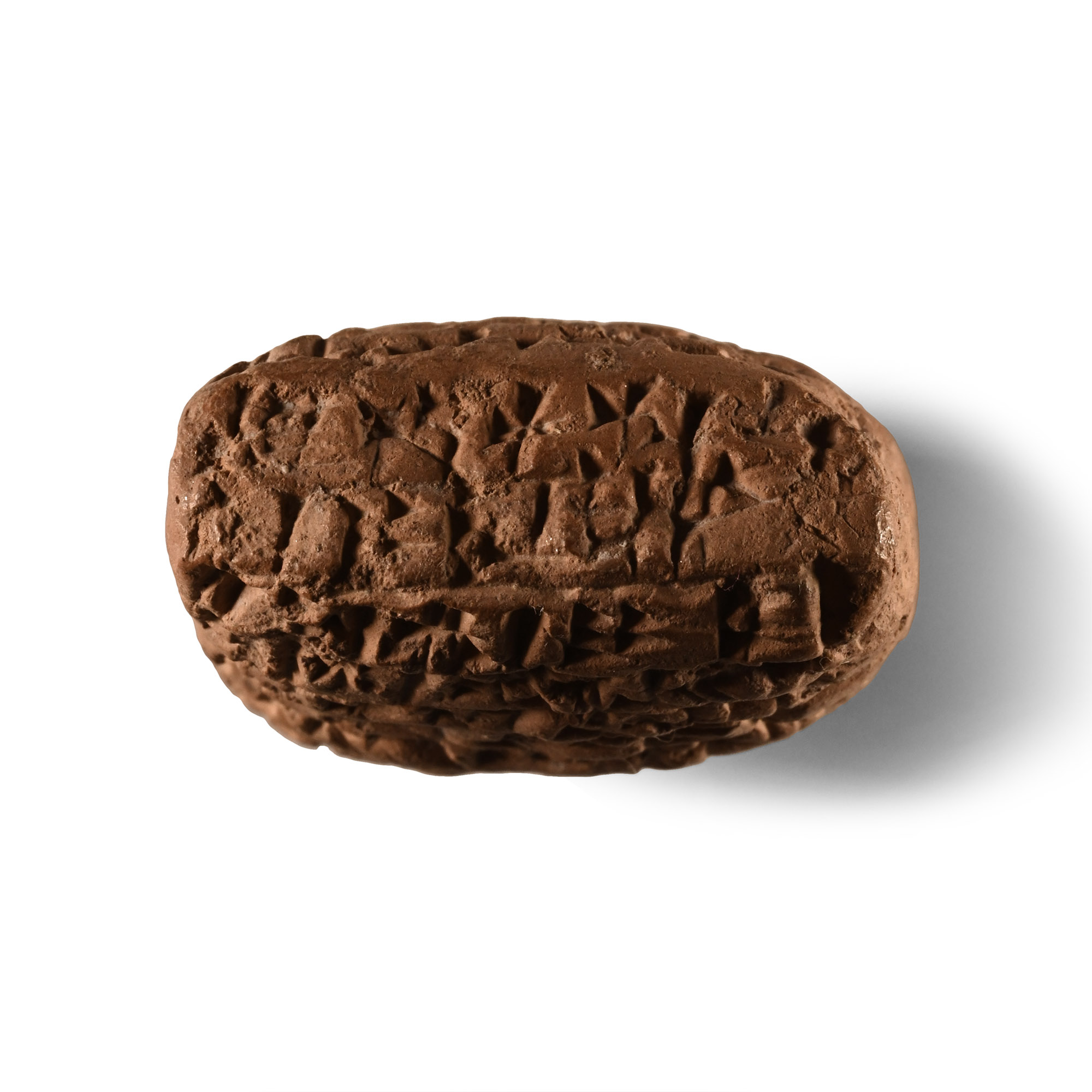 Old Babylonian Cuneiform Tablet from Sumu-el, King of Larsa in Babylonia, to his Officials in Various Towns Ordering them to keep a Strict Watch
