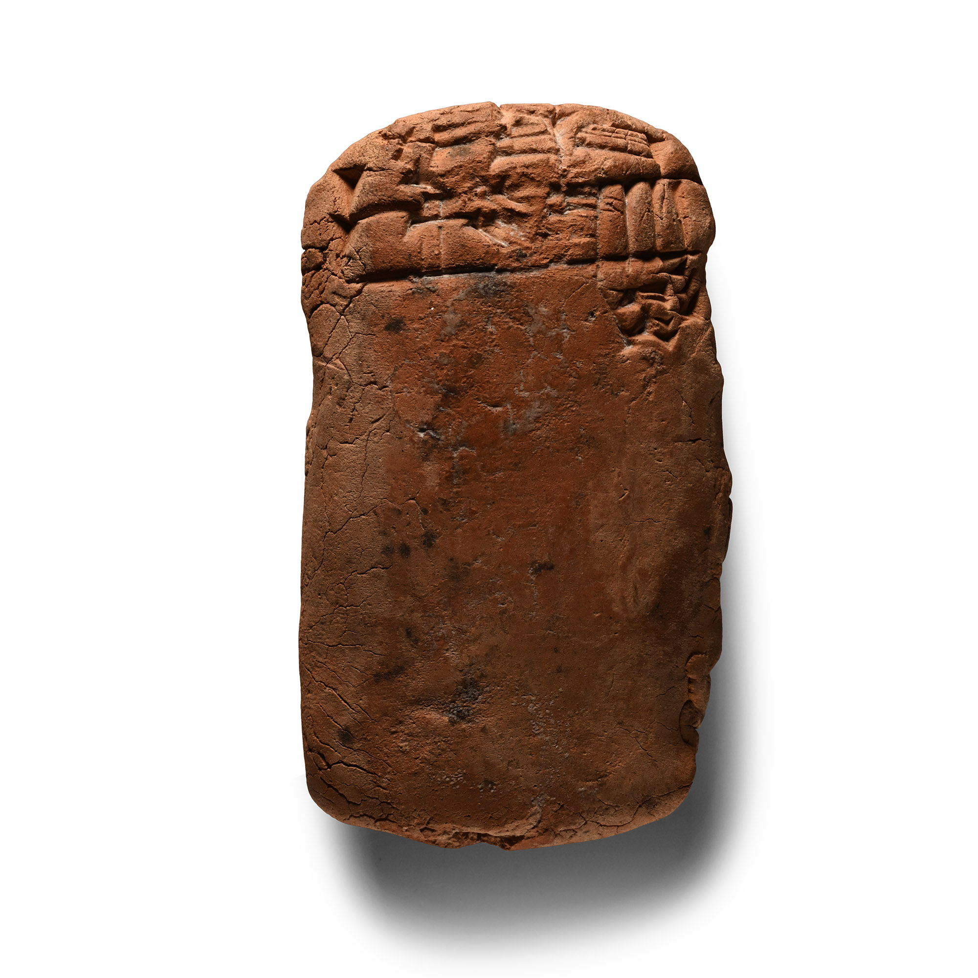Old Babylonian Cuneiform Administrative Tablet Listing Twelve Names