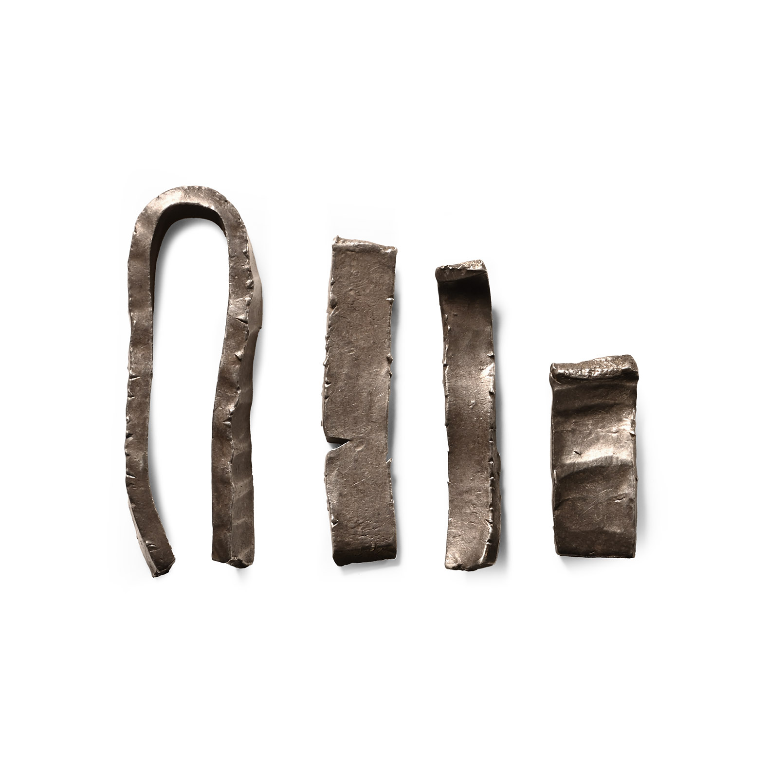 Viking Age Silver 'Hack Money' Bar Ingot Group