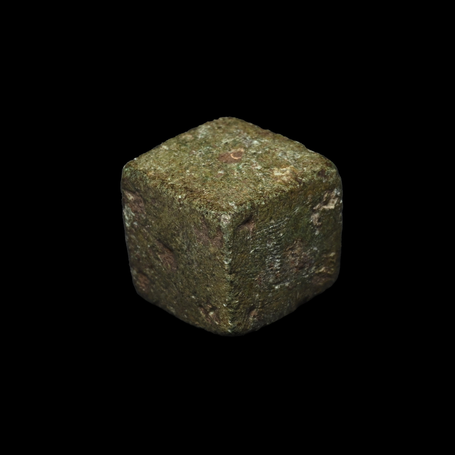 Roman Bronze Dice Gaming Piece