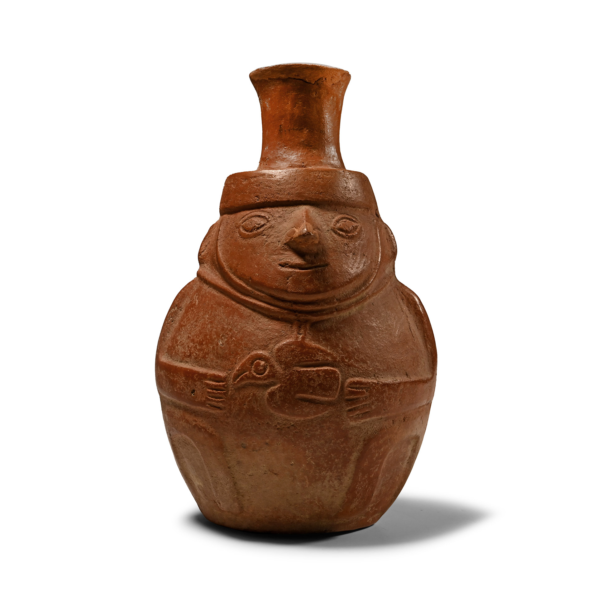 Pre-Columbian Moche Anthropomorphic Vessel