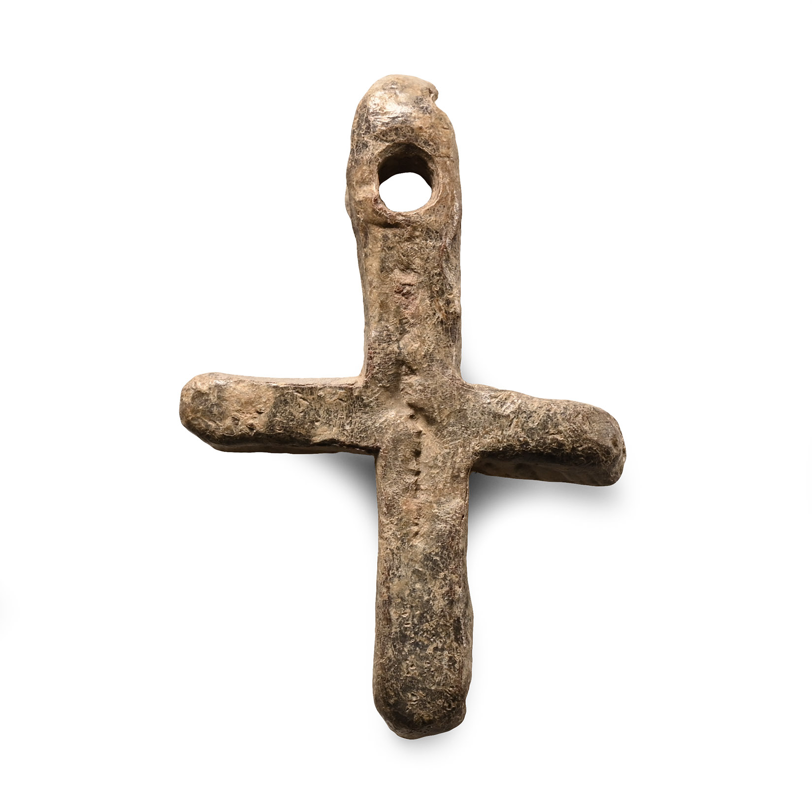 Medieval Lead Cross Pendant