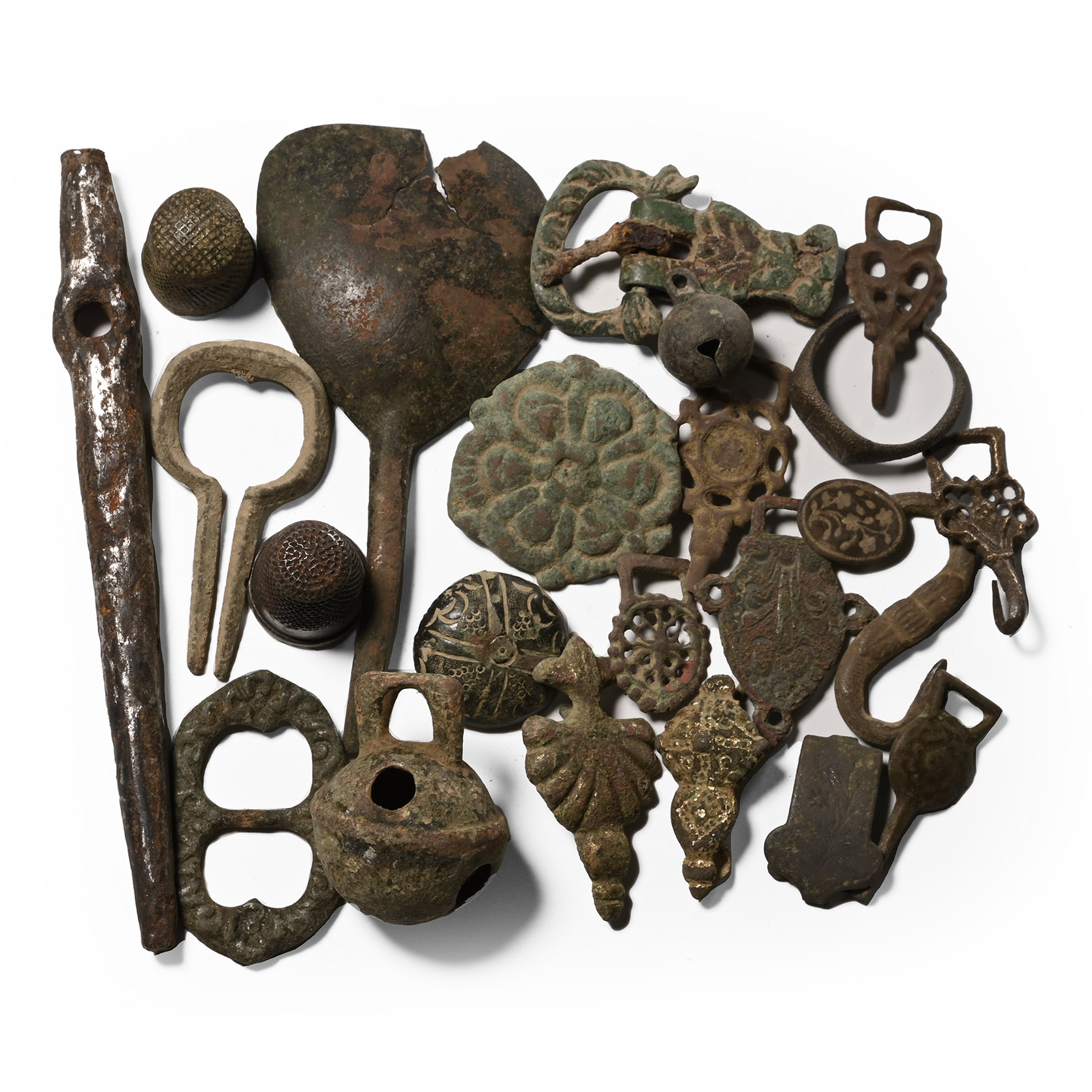 Tudor and Later Bronze Artefact Collection