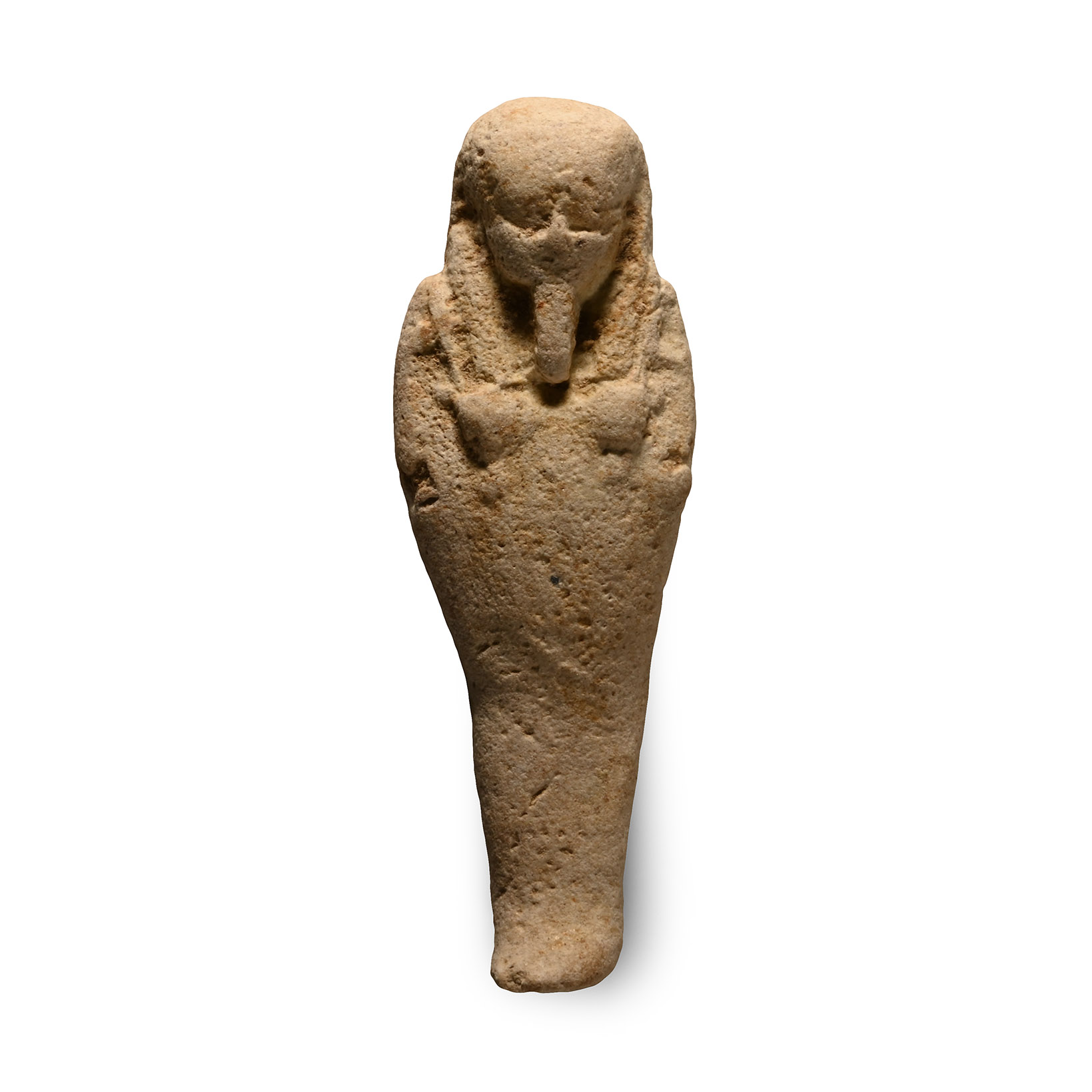 Egyptian White Faience Shabti