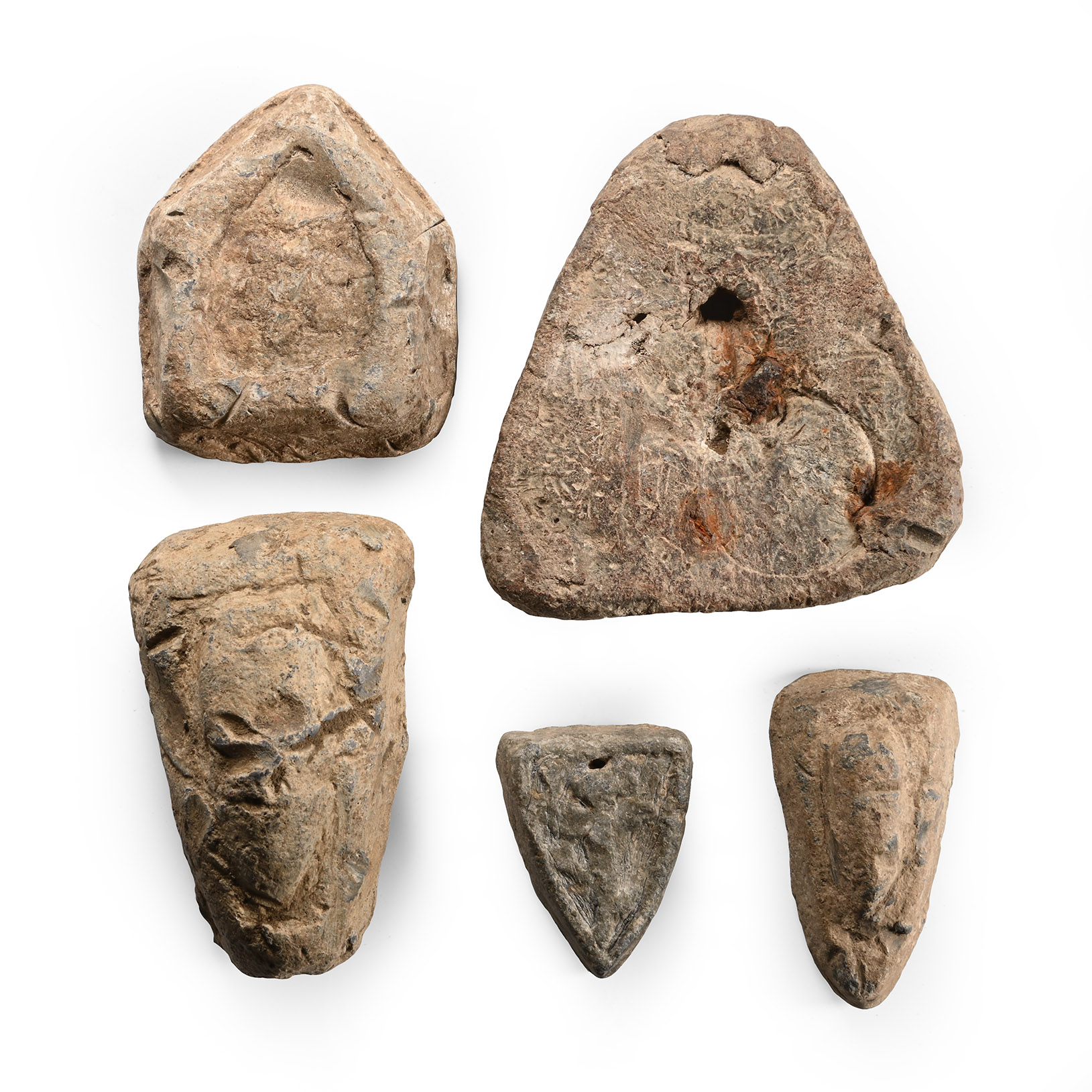 Medieval Lead Weight Group