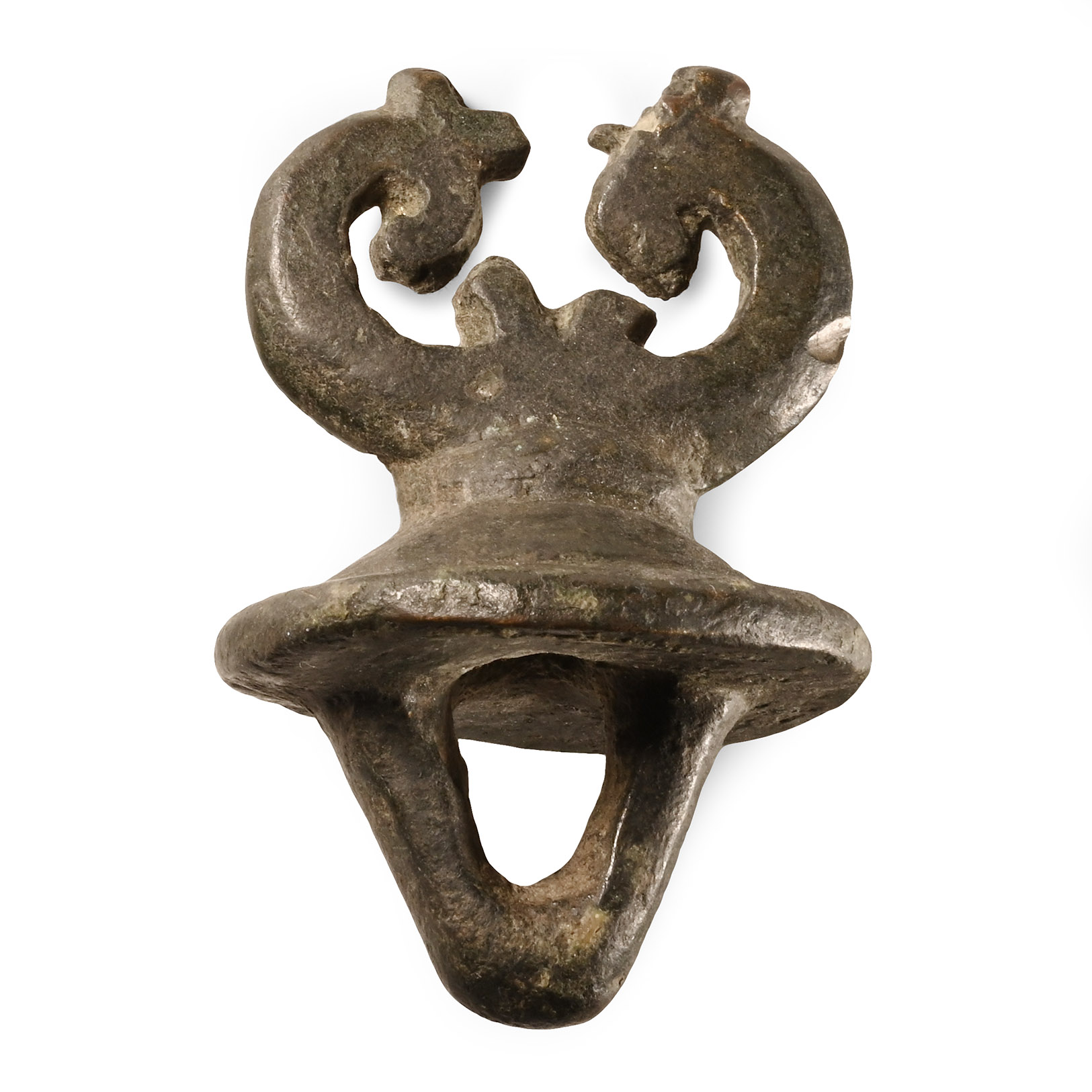 Roman Bronze Zoomorphic Furniture Finial