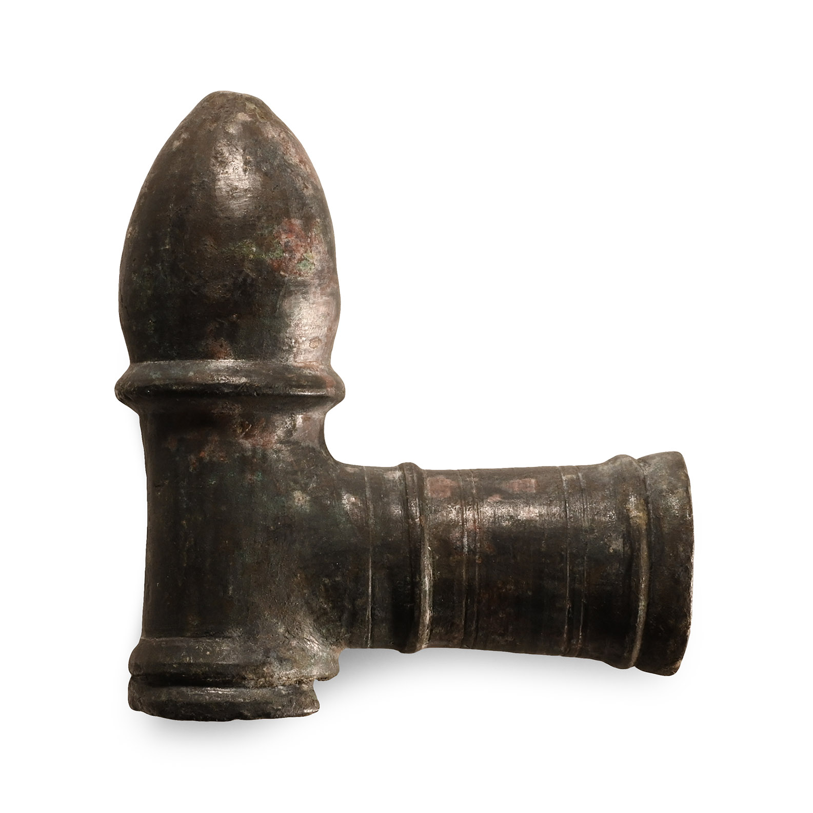Roman Bronze Acorn-Shaped Chair Back Finial