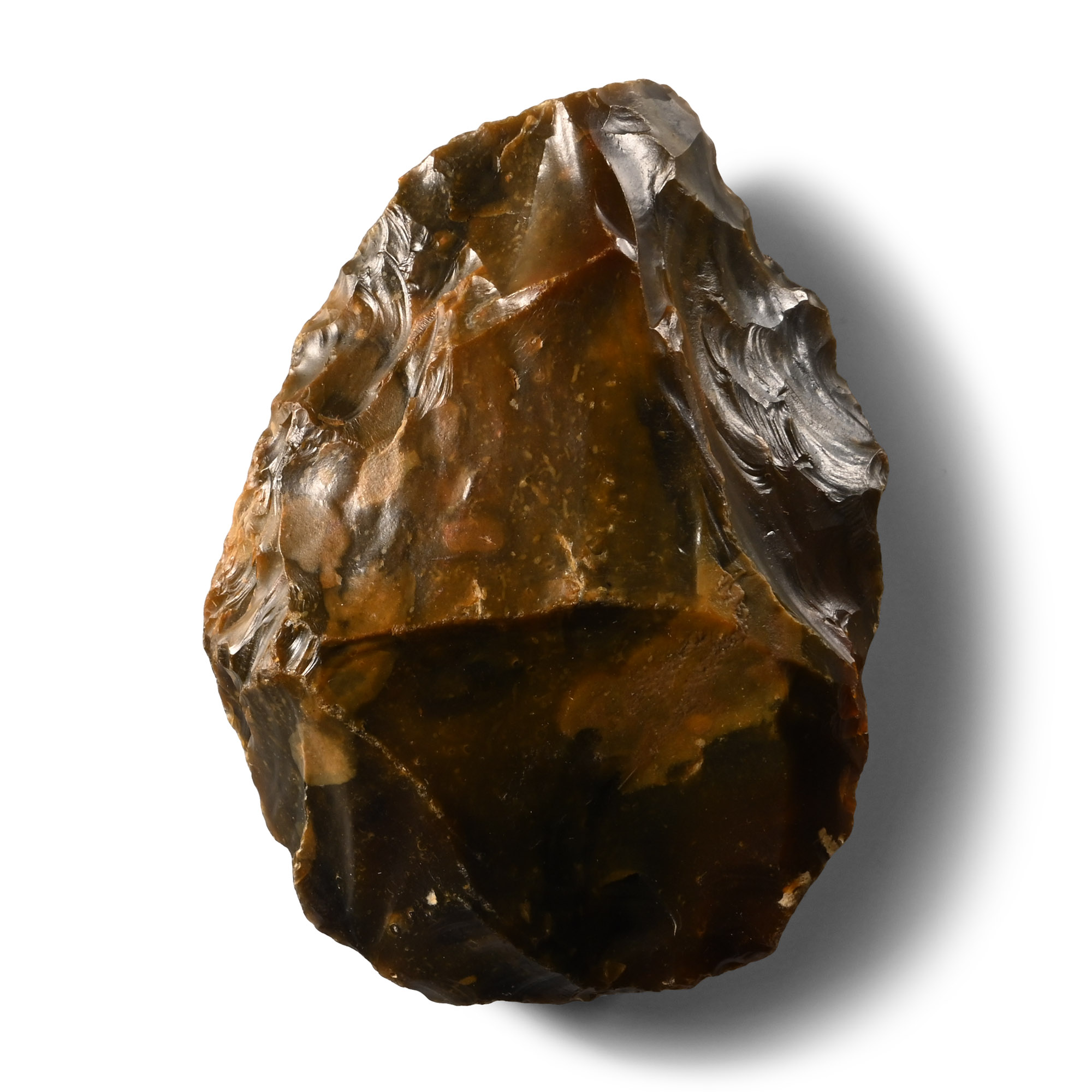 Stone Age Knapped Flint Handaxe