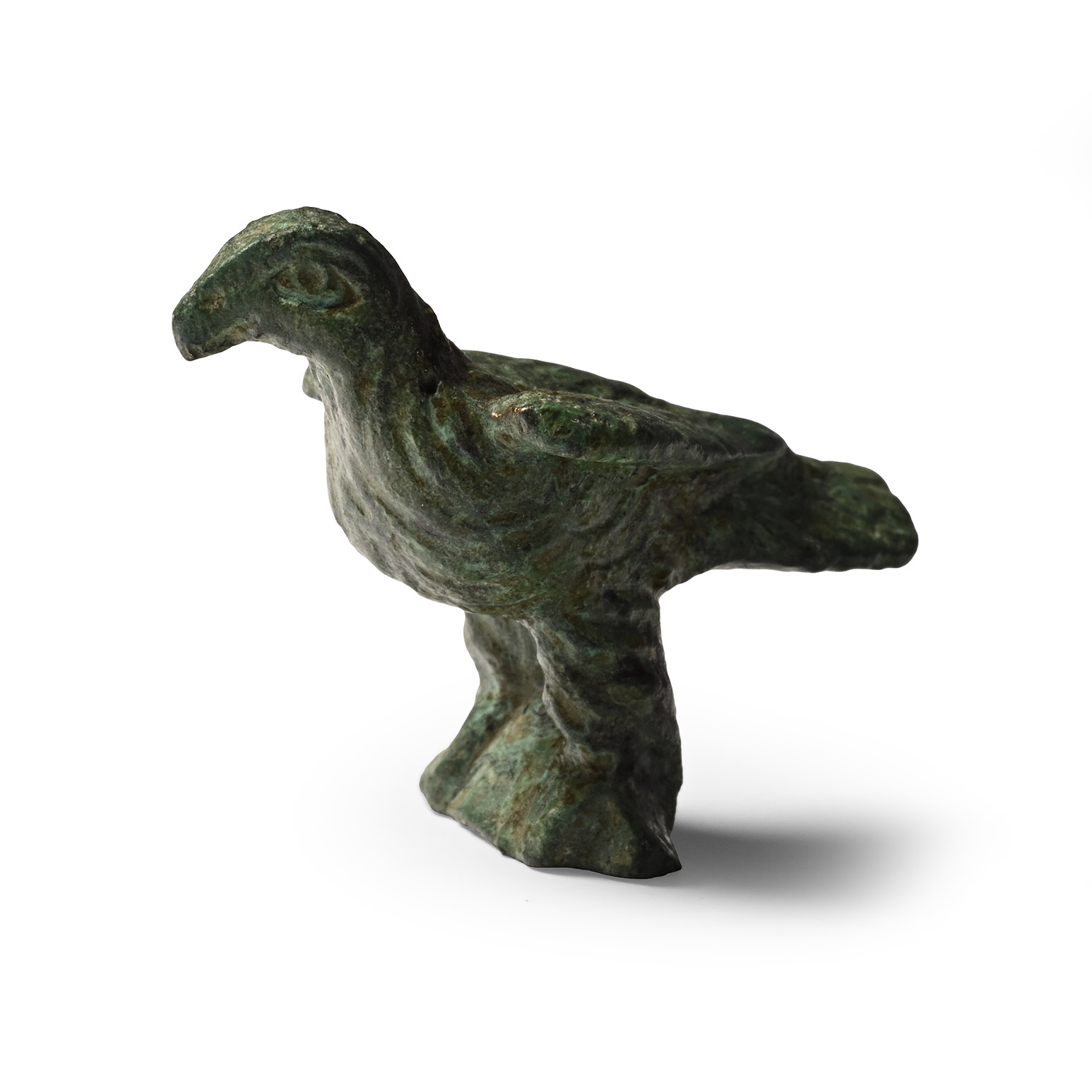Roman Bronze Eagle Statuette