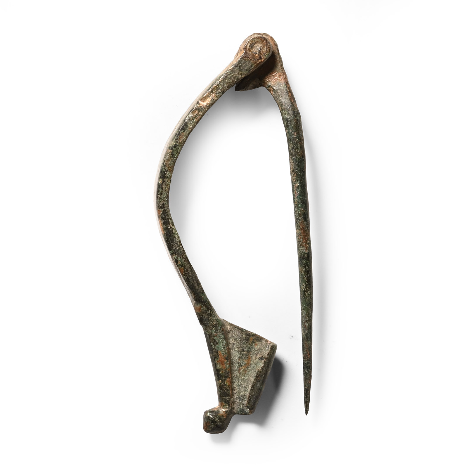 Roman Bronze Bow Brooch