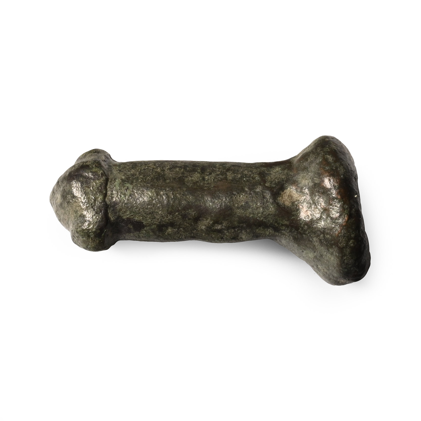 Roman Bronze Phallic Mount