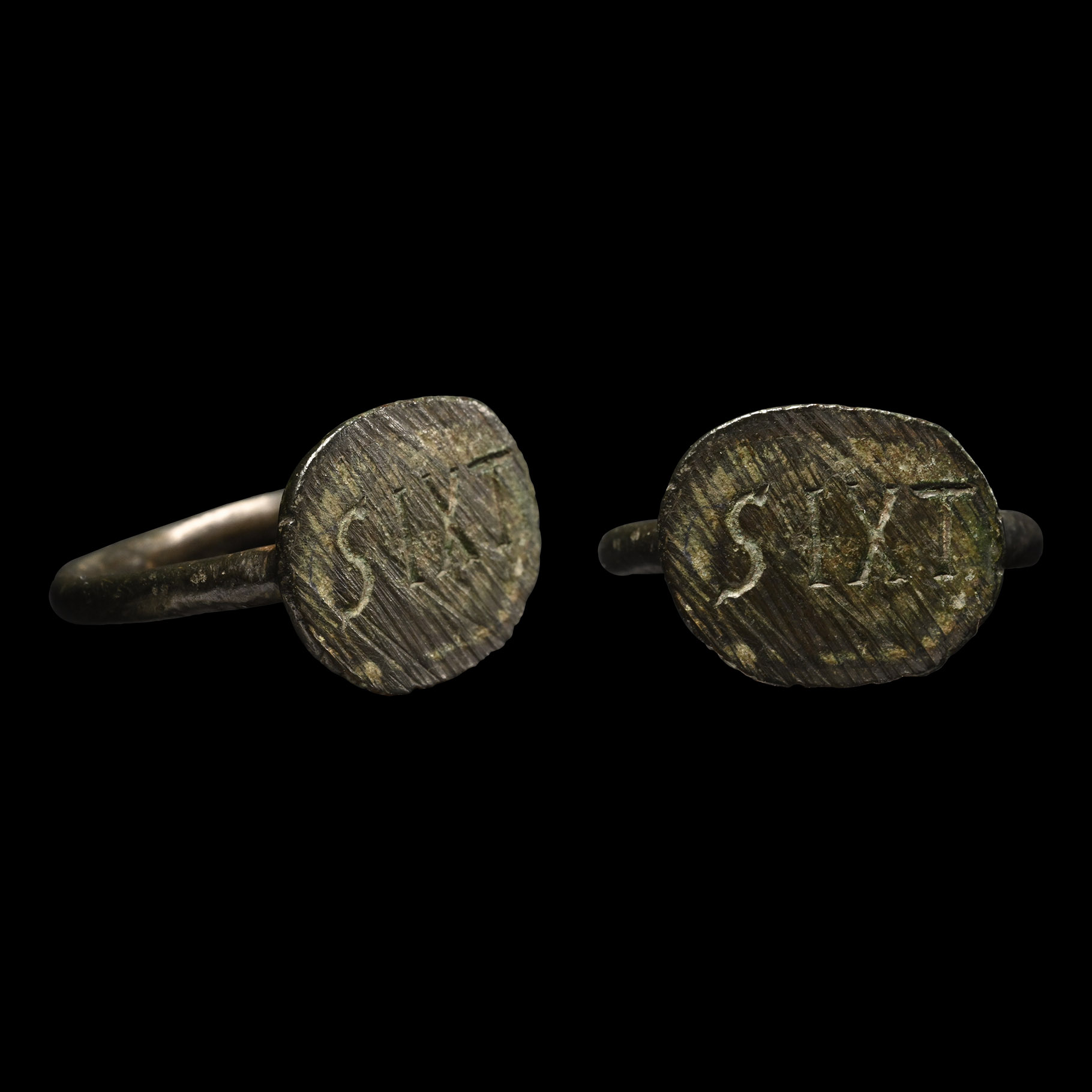 Roman Bronze Ring for 'Sixtus'