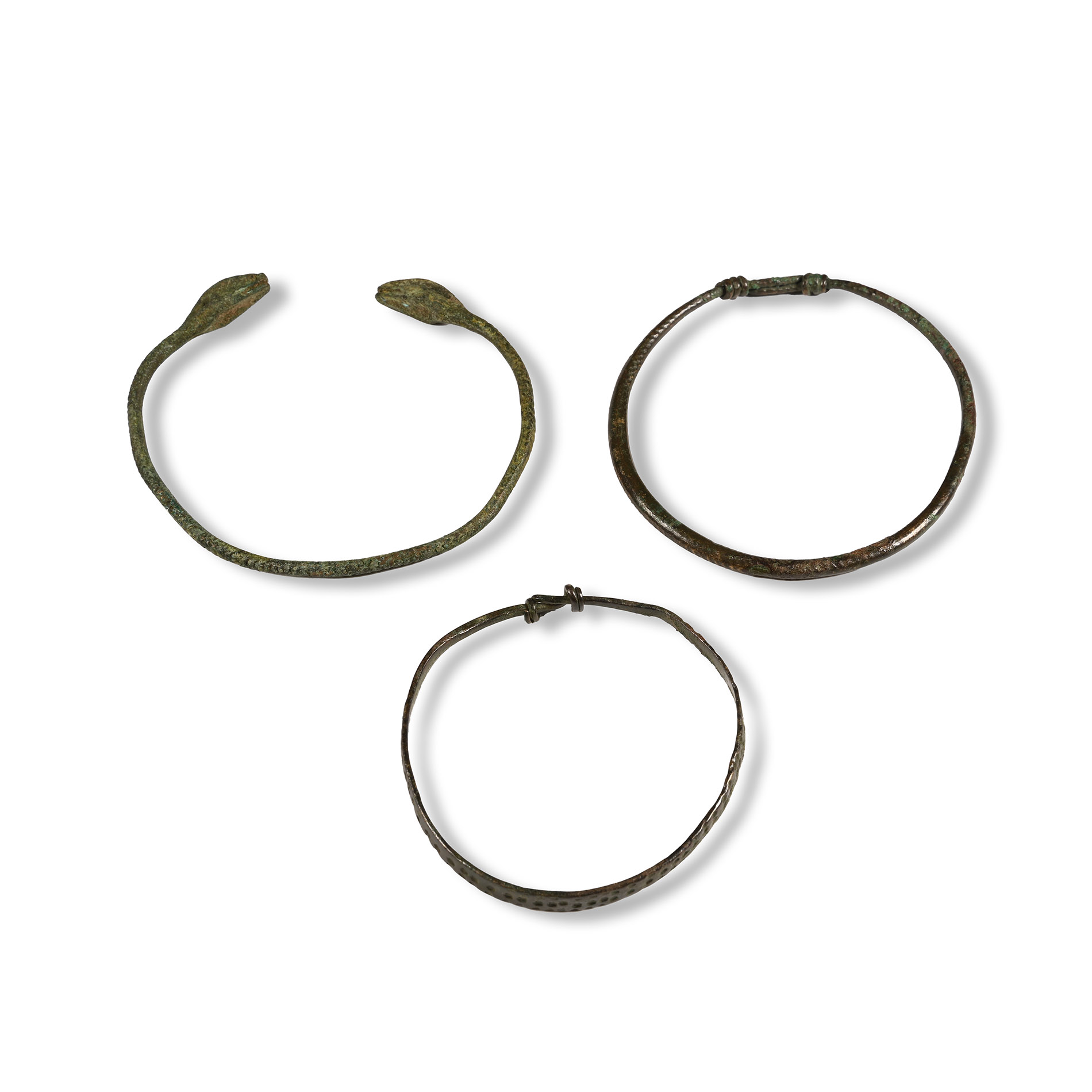 Roman Bronze Bracelet Group