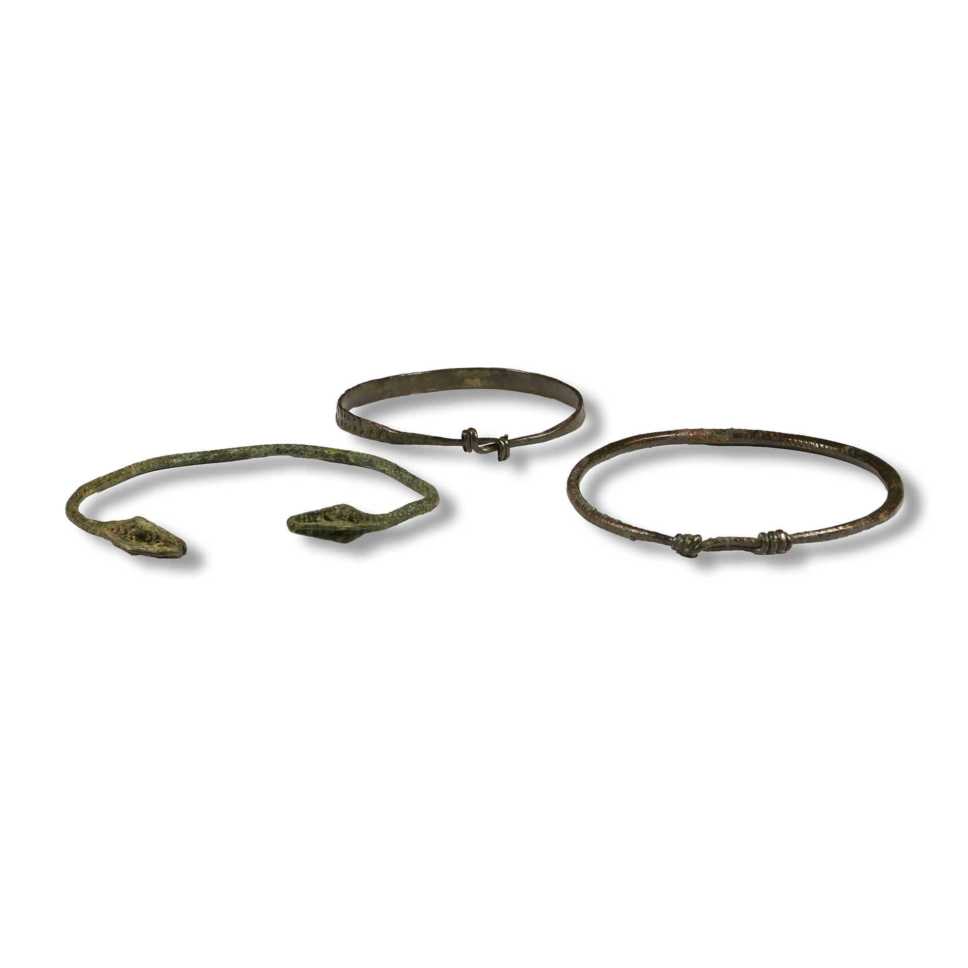 Roman Bronze Bracelet Group