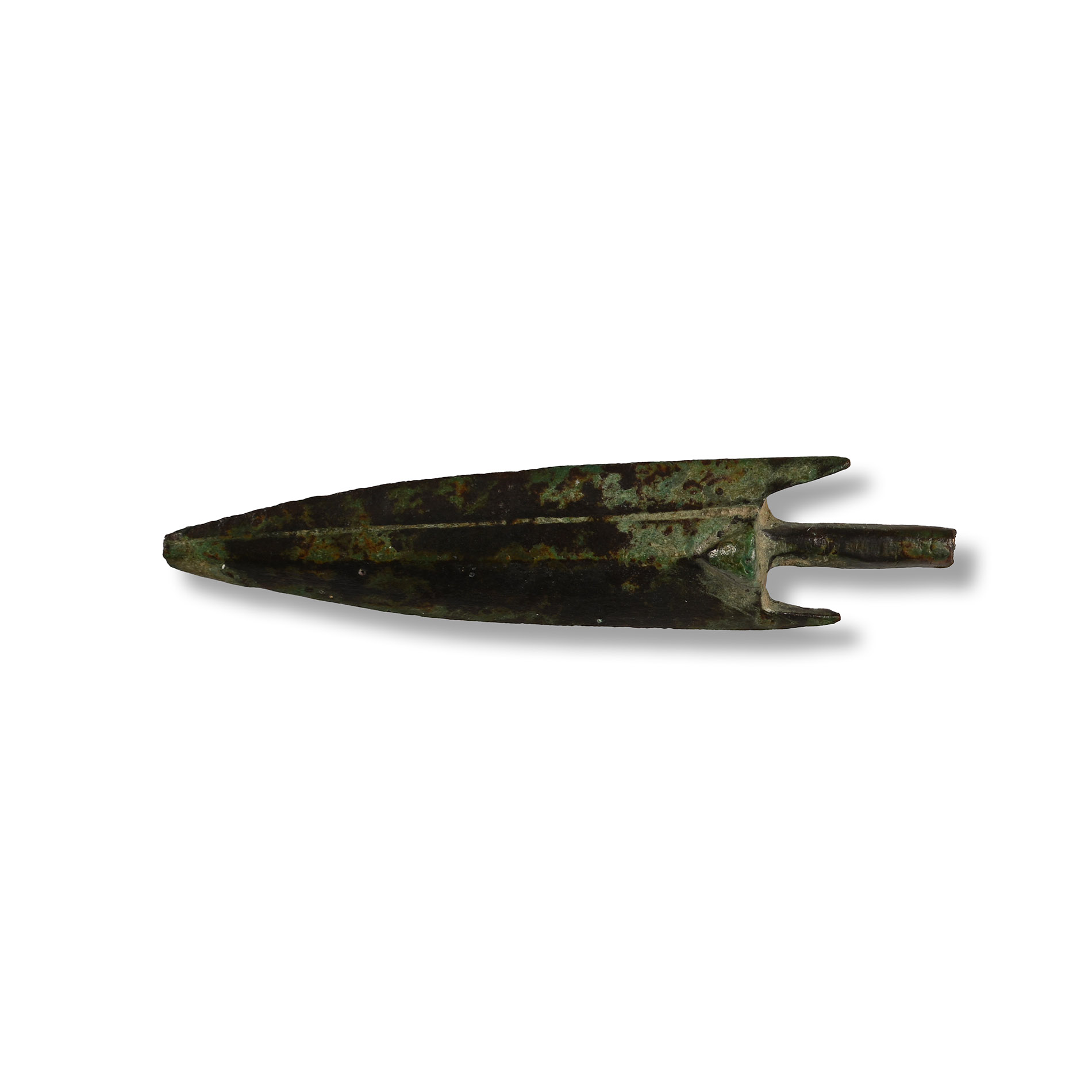 Greek Bronze Arrowhead with Maker's Mark