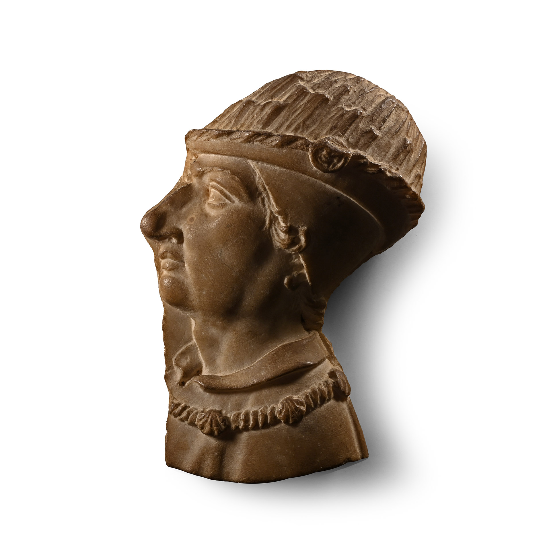Bas Relief Royal Bust