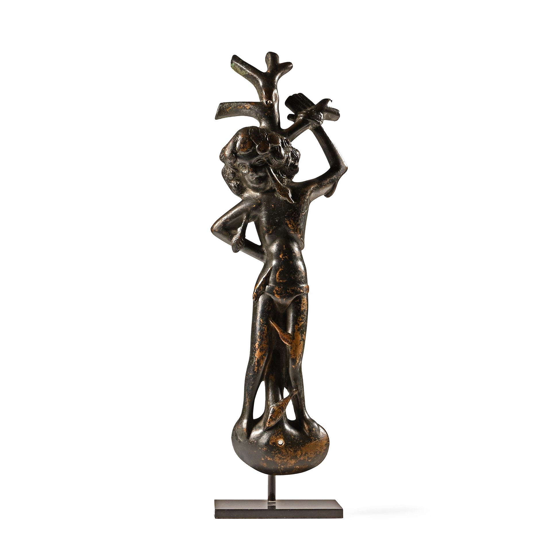 Renaissance Bronze Figure of Saint Sebastian