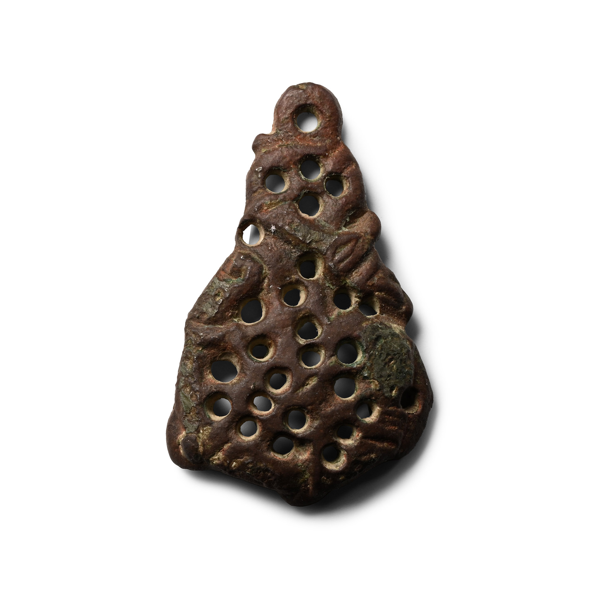Anglo-Scandinavian Viking Bronze Urnes Pendant