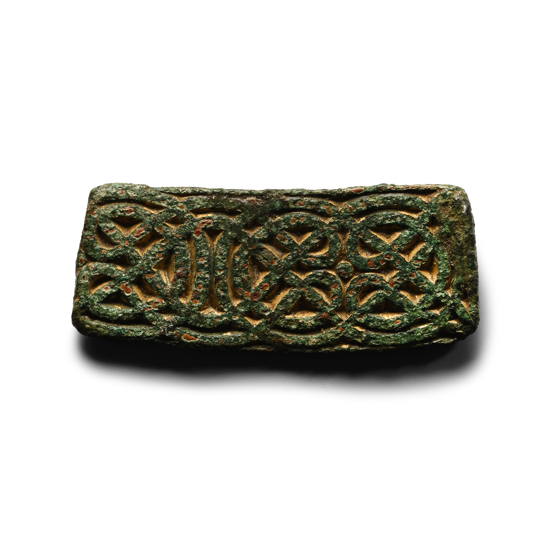 Anglo-Saxon Gilt Bronze Mount
