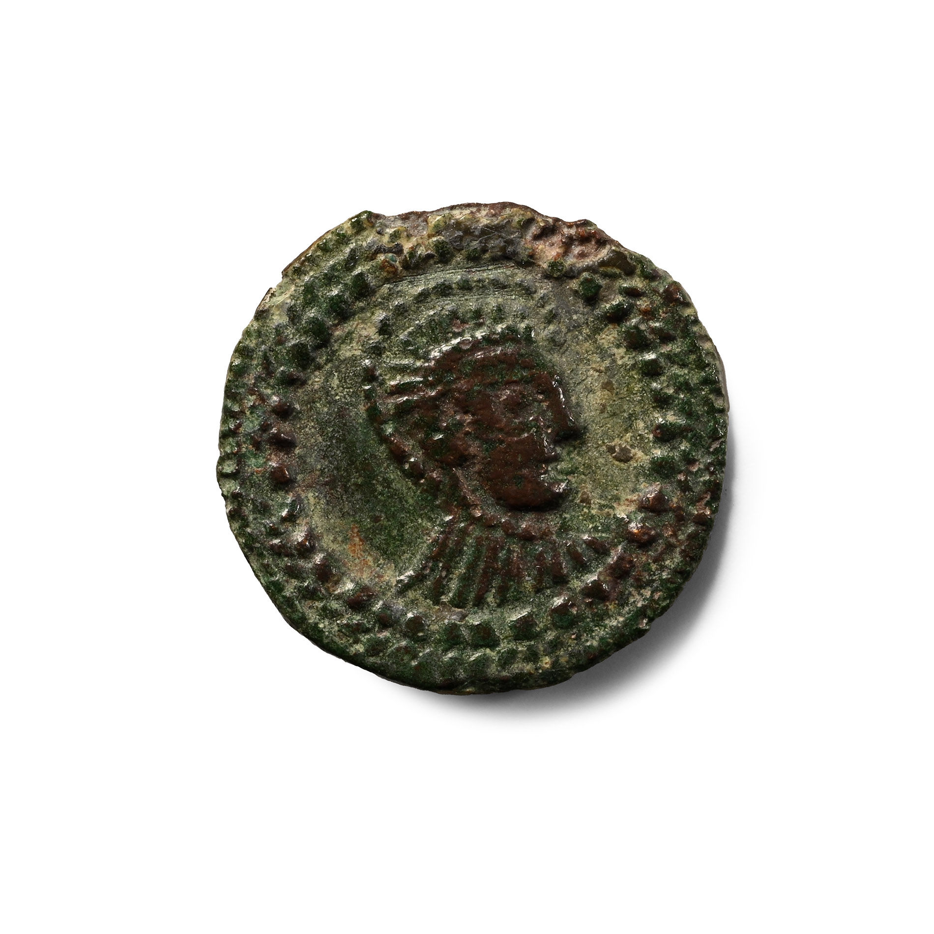Anglo-Saxon Bronze Nummular Brooch