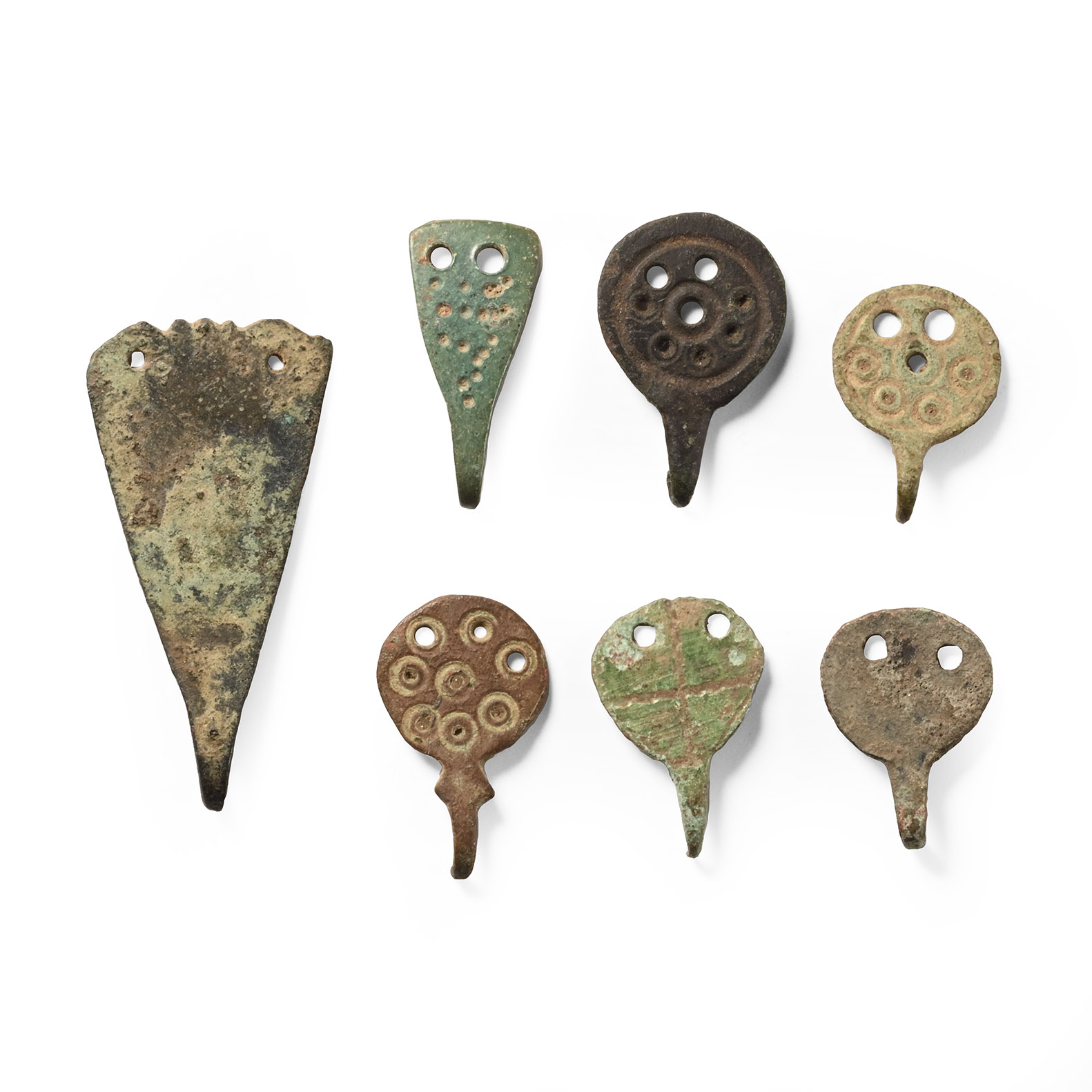 Anglo-Saxon Bronze Hook Fastener Collection