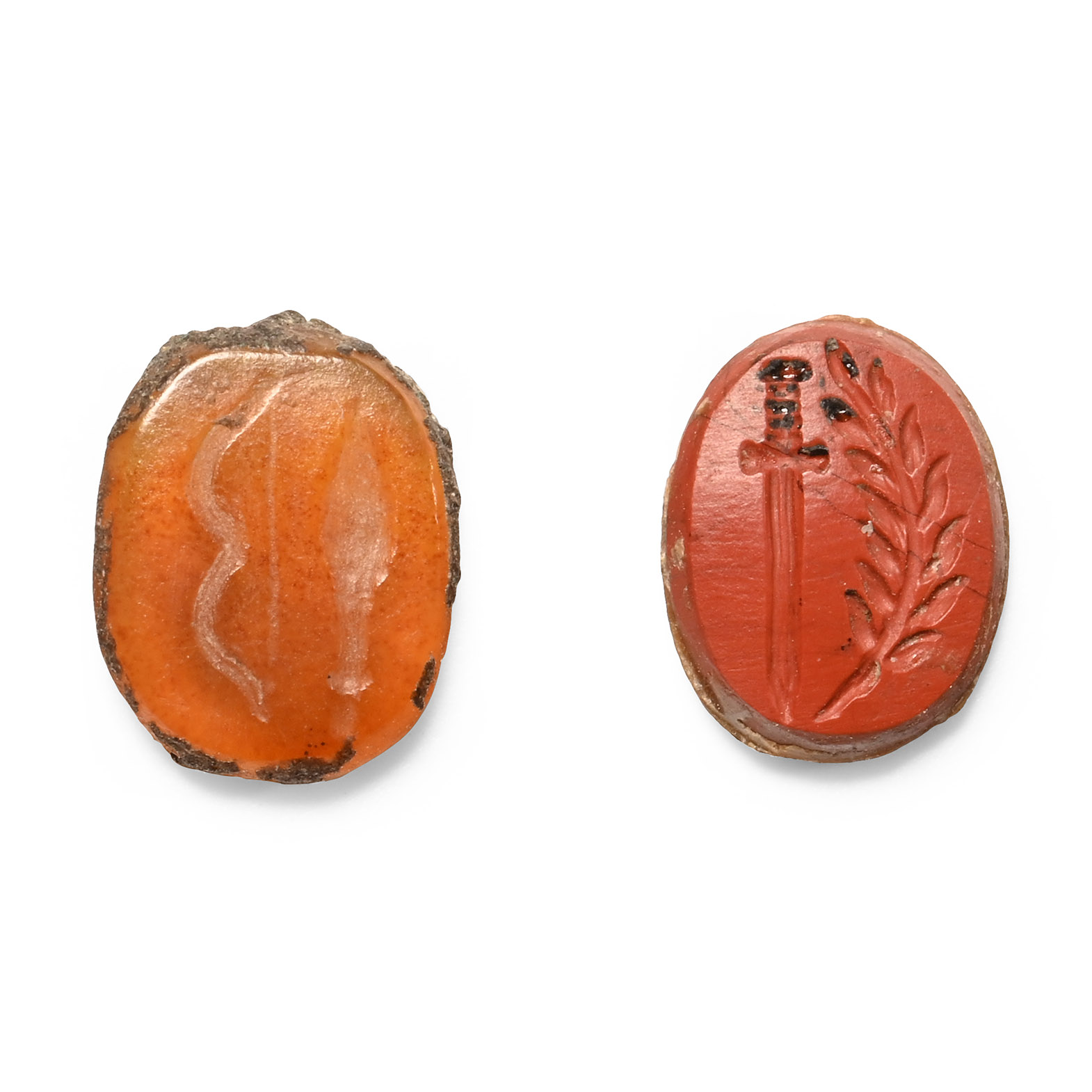 Roman Gemstone Pair